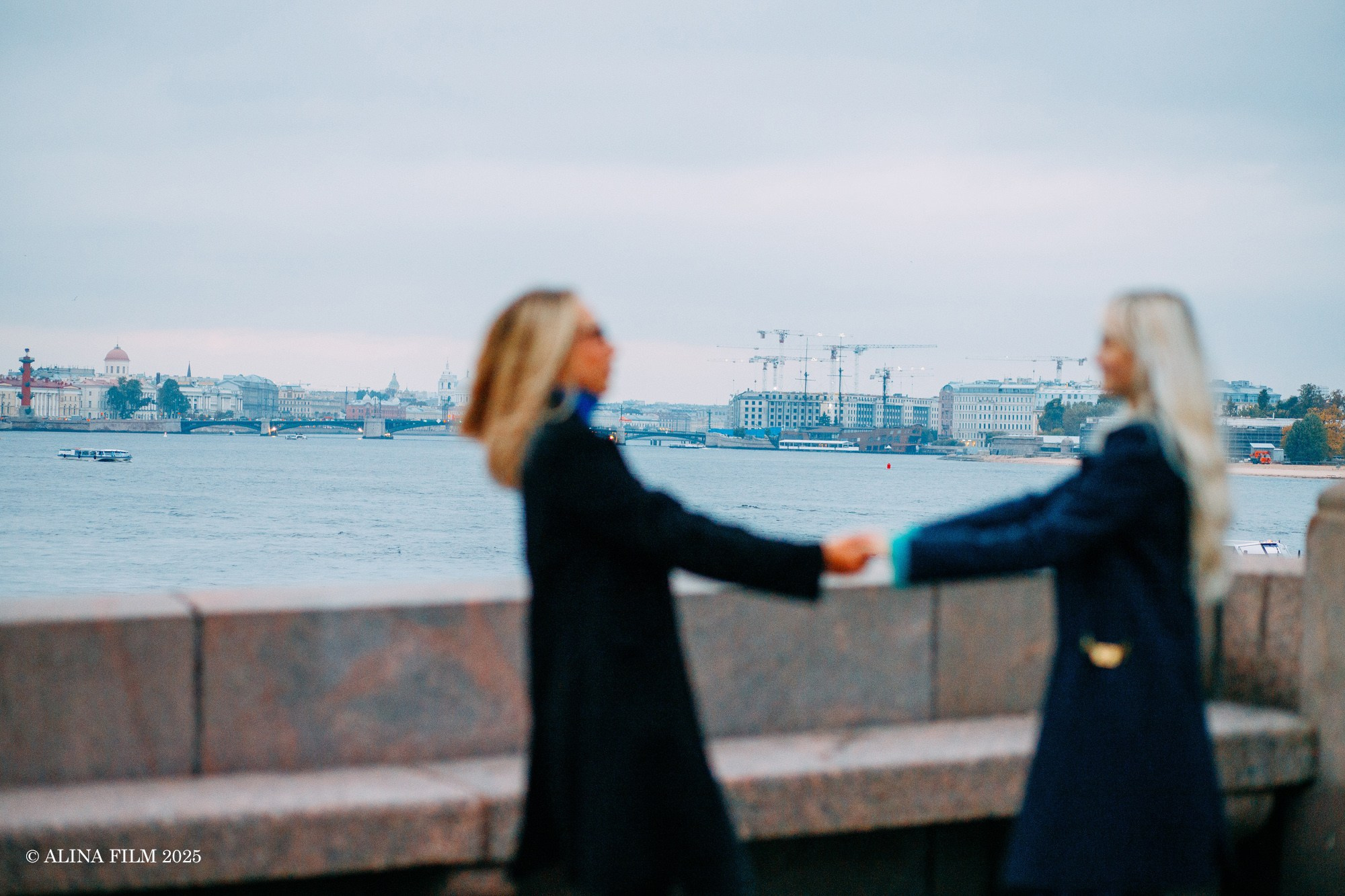 Приключение итальянок в России. Фотограф в Санкт-Петербурге Alina Film