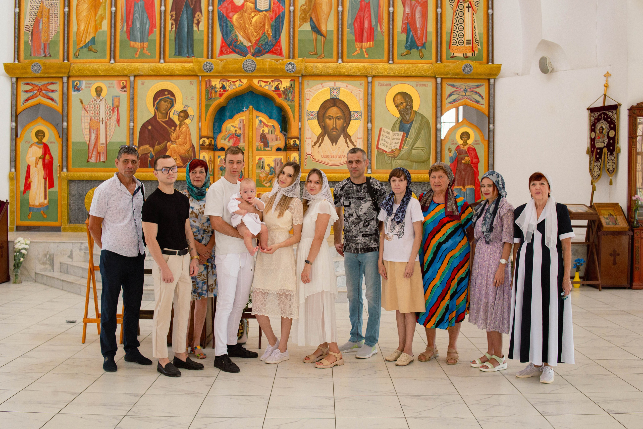 Крещение Максима. Семейный фотограф Софи Симакова в Волгограде и Волжском
