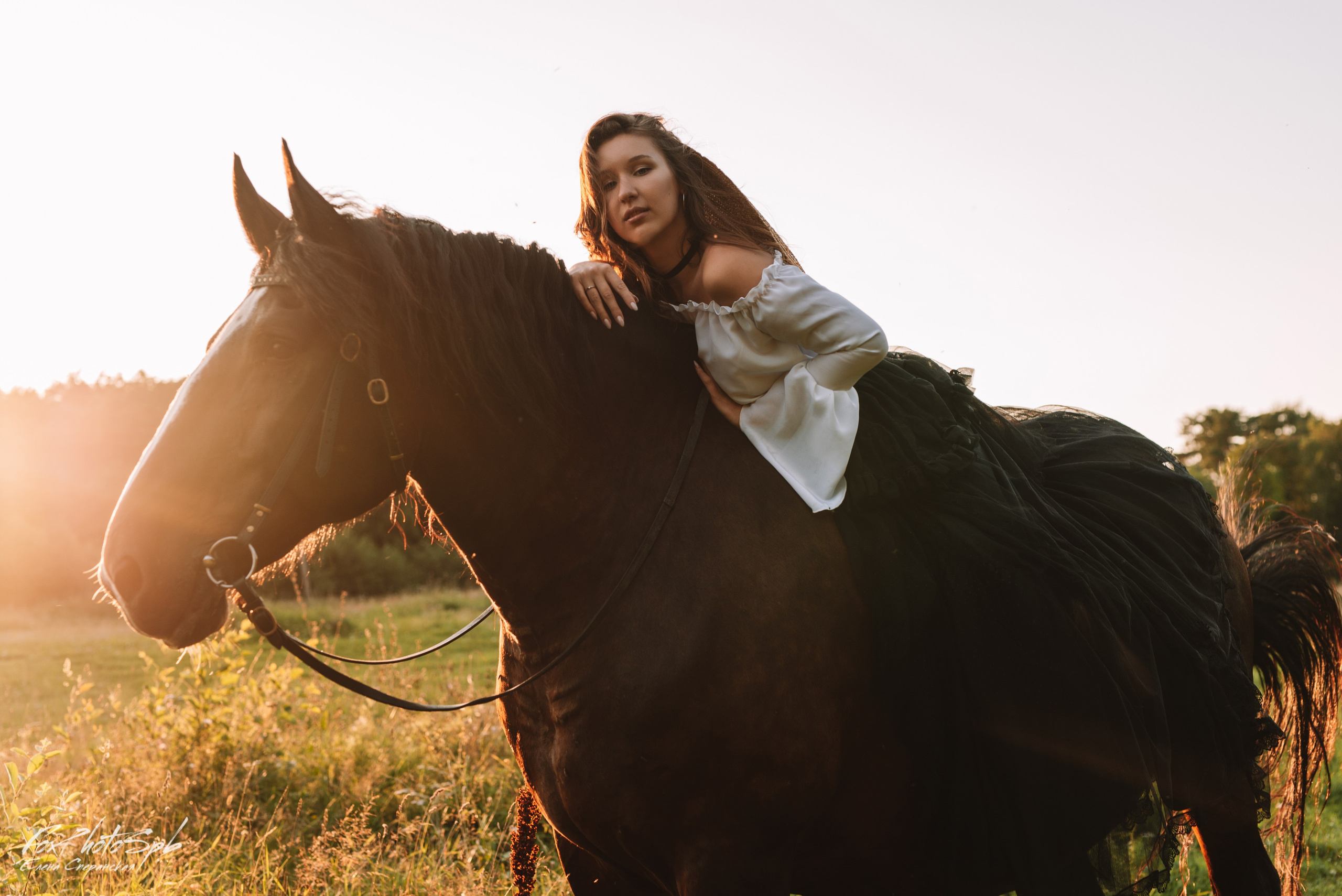 С лошадками. Фотограф в Санкт-Петербурге и Ленинградской области