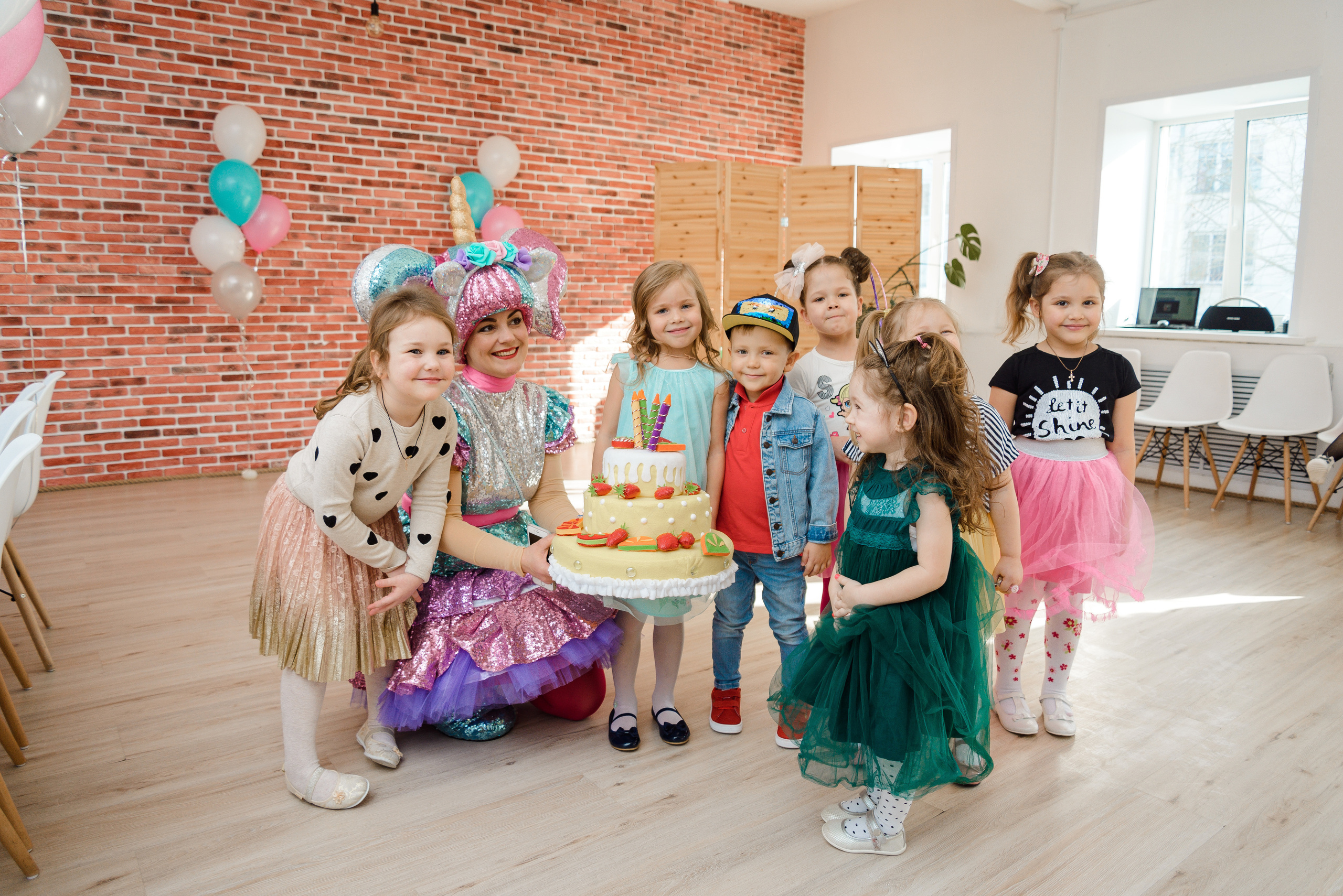 День рождение Миланы в Space Ship