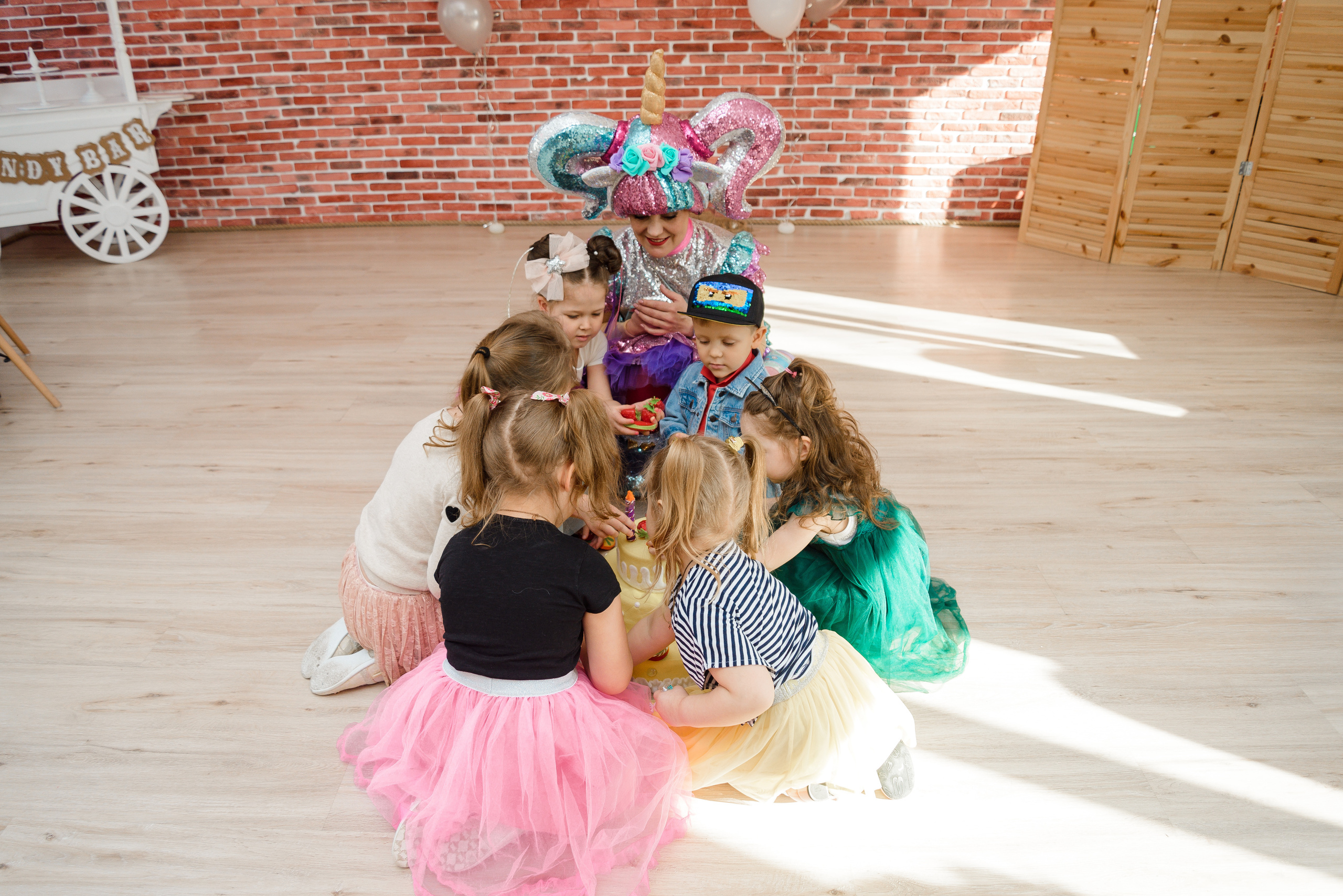 День рождение Миланы в Space Ship