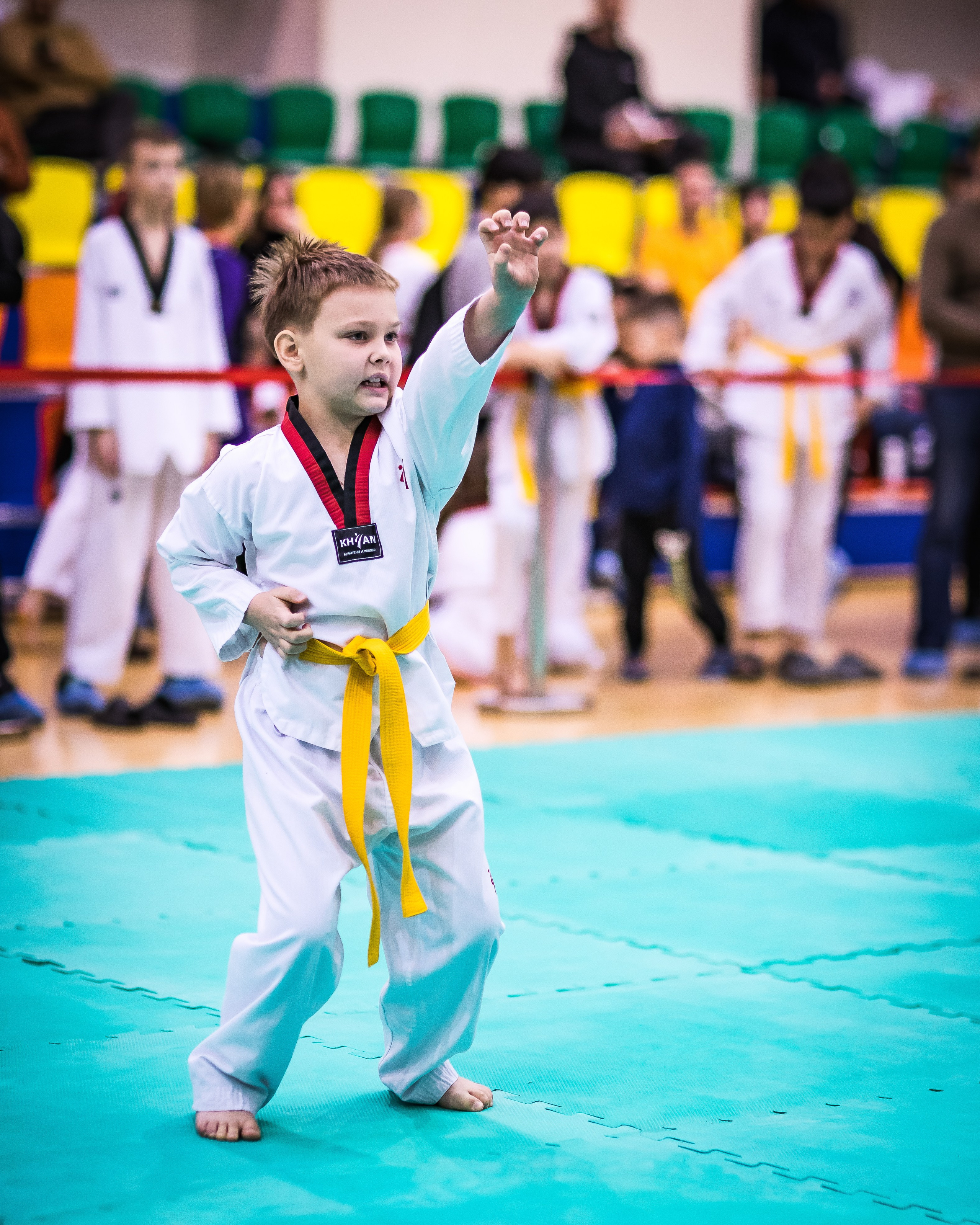 Турнир Федерации детского тхэквондо России по дисциплине ПХУМСЭ. Спортивный фотограф Максим Серегин