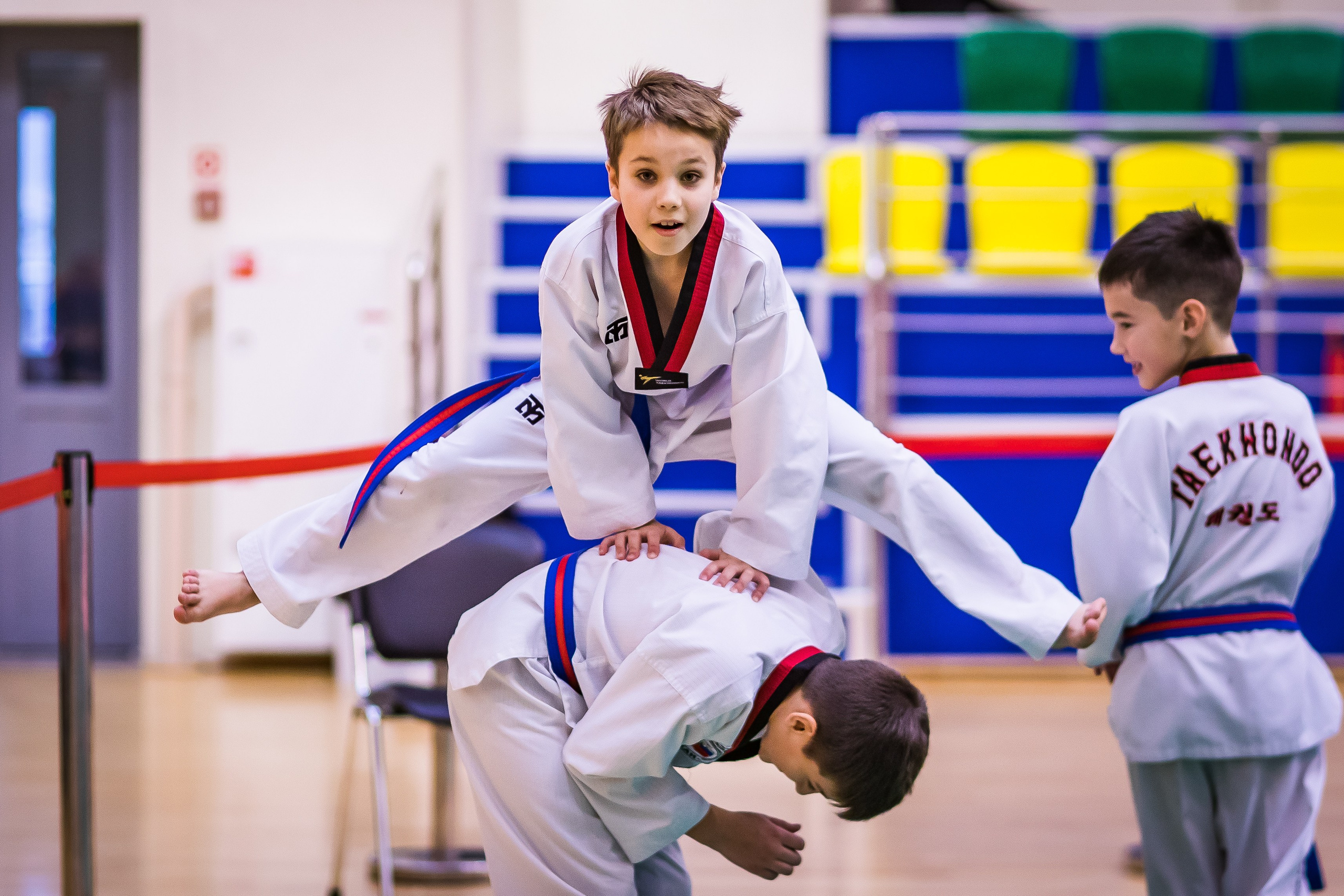 Турнир Федерации детского тхэквондо России по дисциплине ПХУМСЭ. Спортивный фотограф Максим Серегин