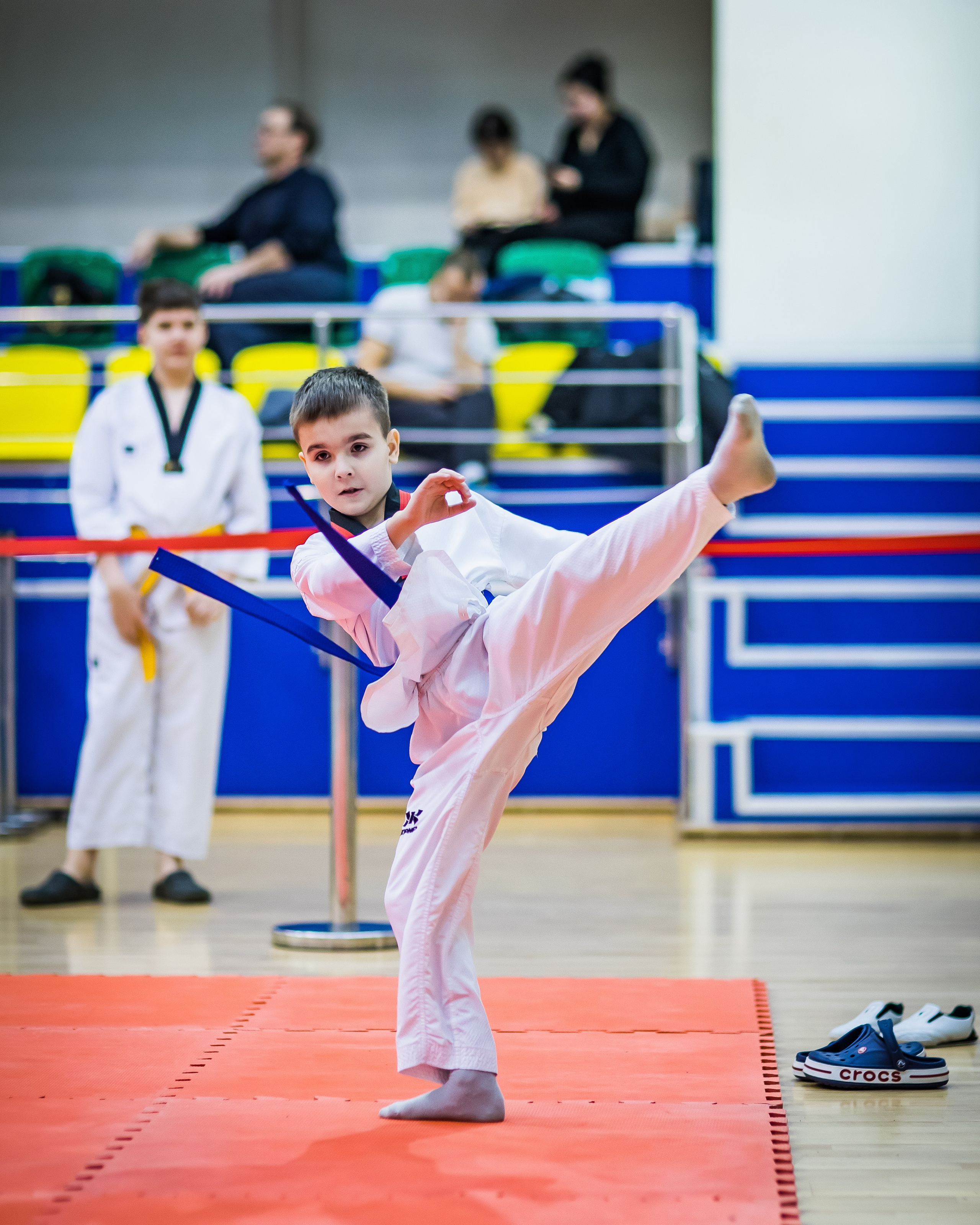 Турнир Федерации детского тхэквондо России по дисциплине ПХУМСЭ. Спортивный фотограф Максим Серегин