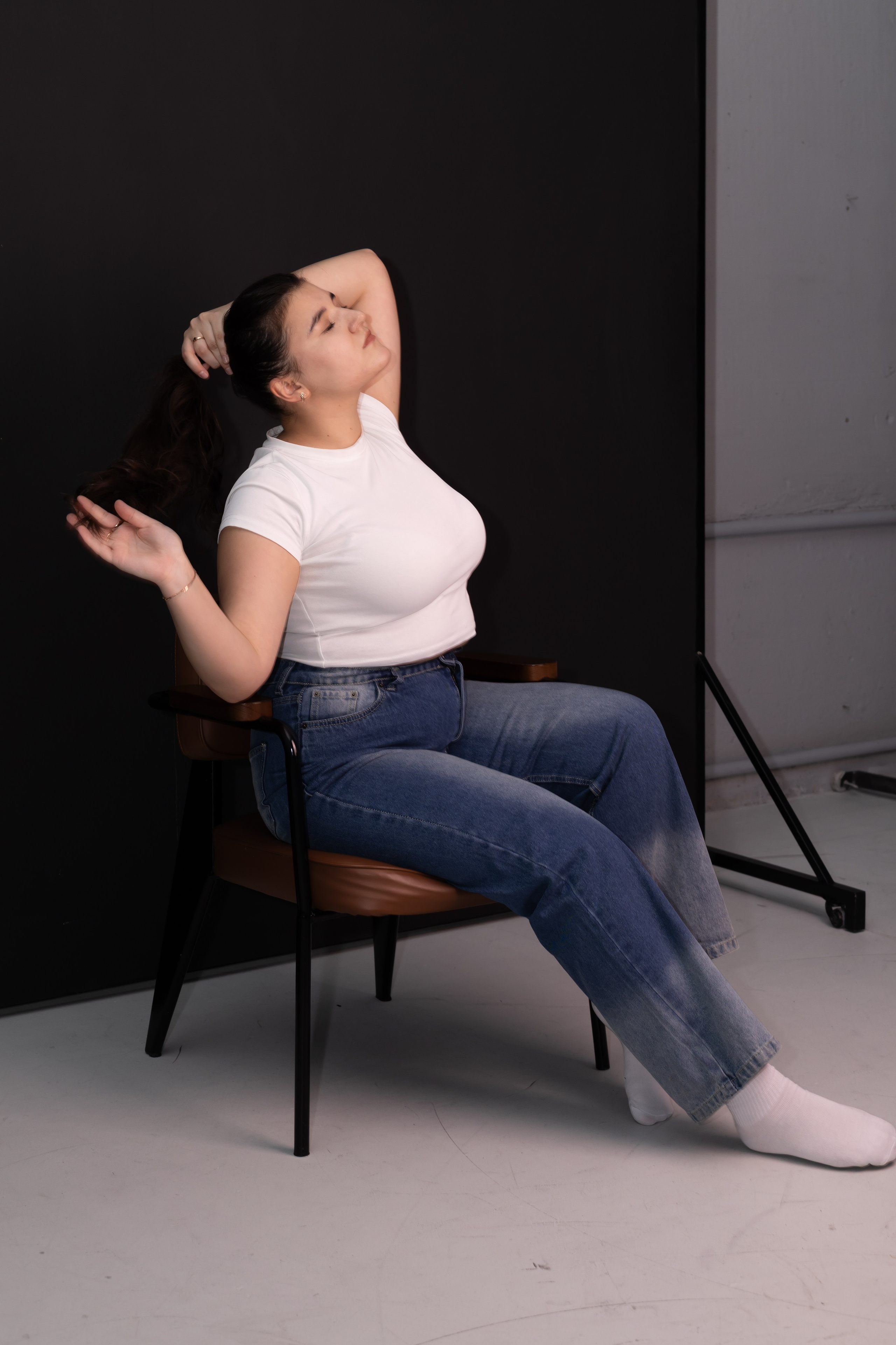 Женские портреты в студии. Индивидуальный фотограф во Владивостоке