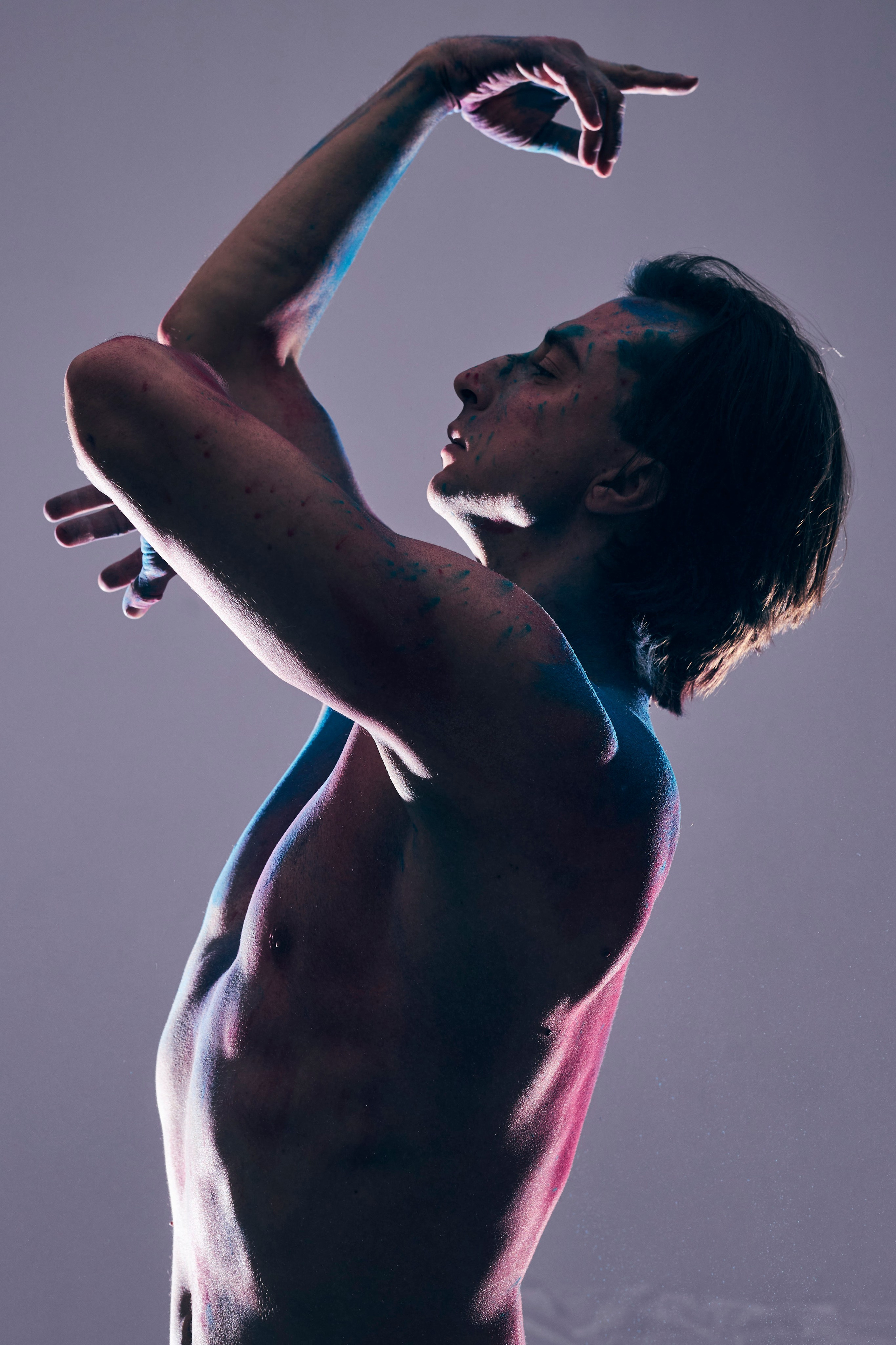 Фотосессия с песком в студии. Анна Потявина. Фотограф Москва