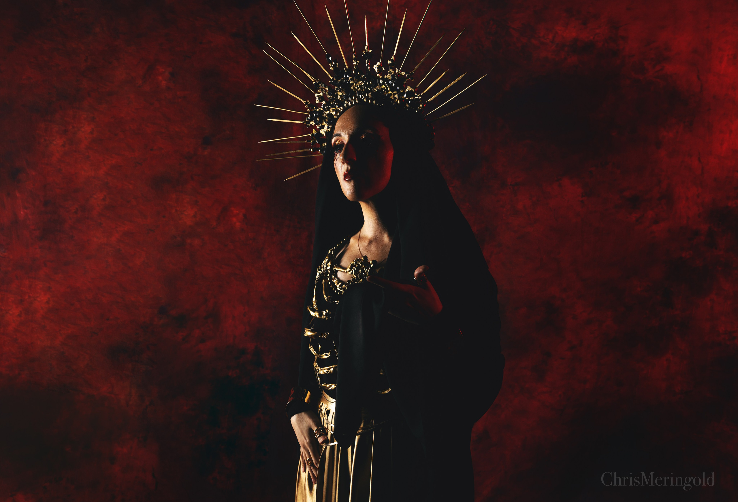 Gothic queen. Портретный фотограф Кристина Лукьянова