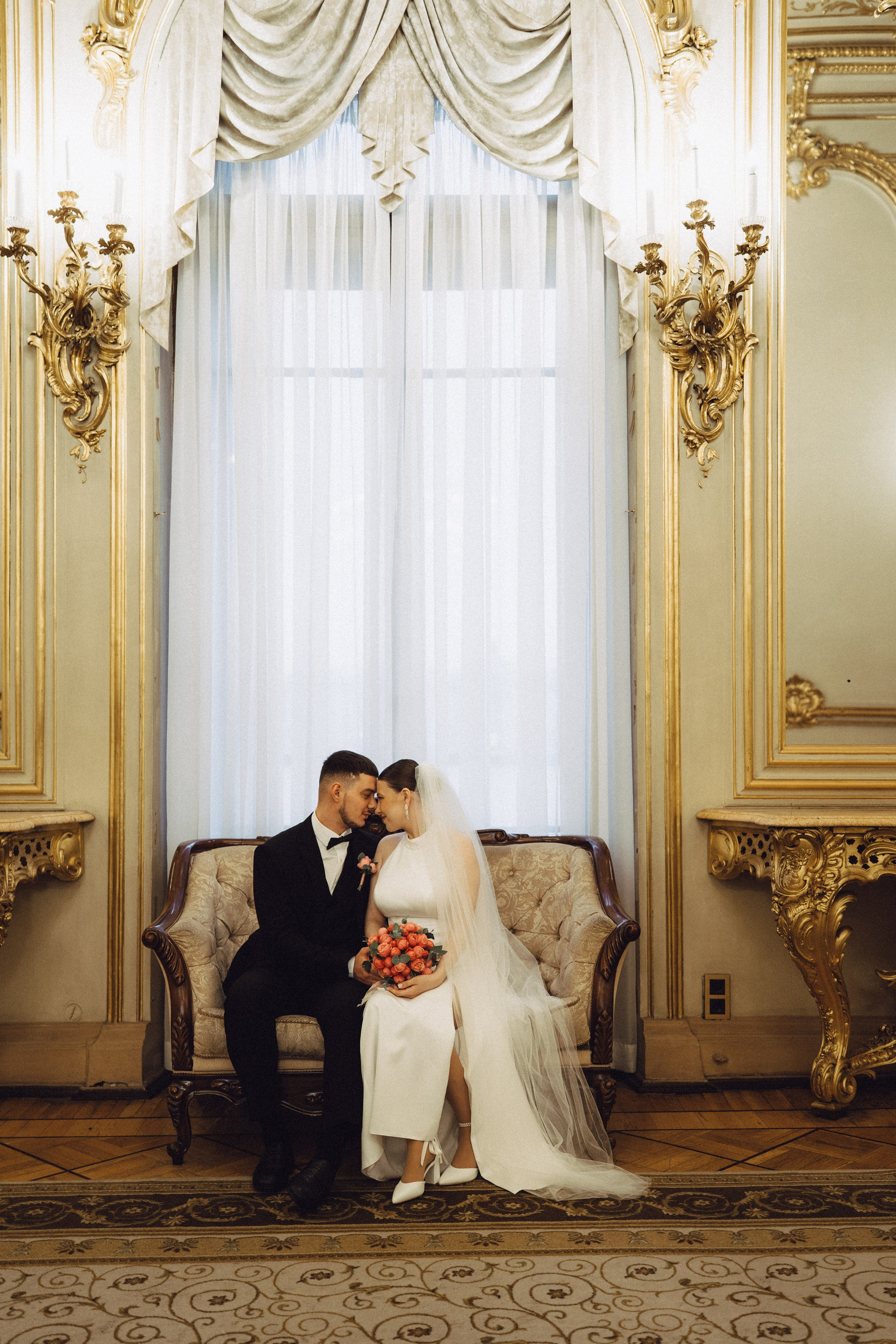 СВАДЕБНАЯ СЬЕМКА В ПЕВОМ ДВОРЦЕ БРАКОСОЧЕТАНИЯ. Профессиональный фотограф, Санкт-Петербург — Виктория Богомолова
