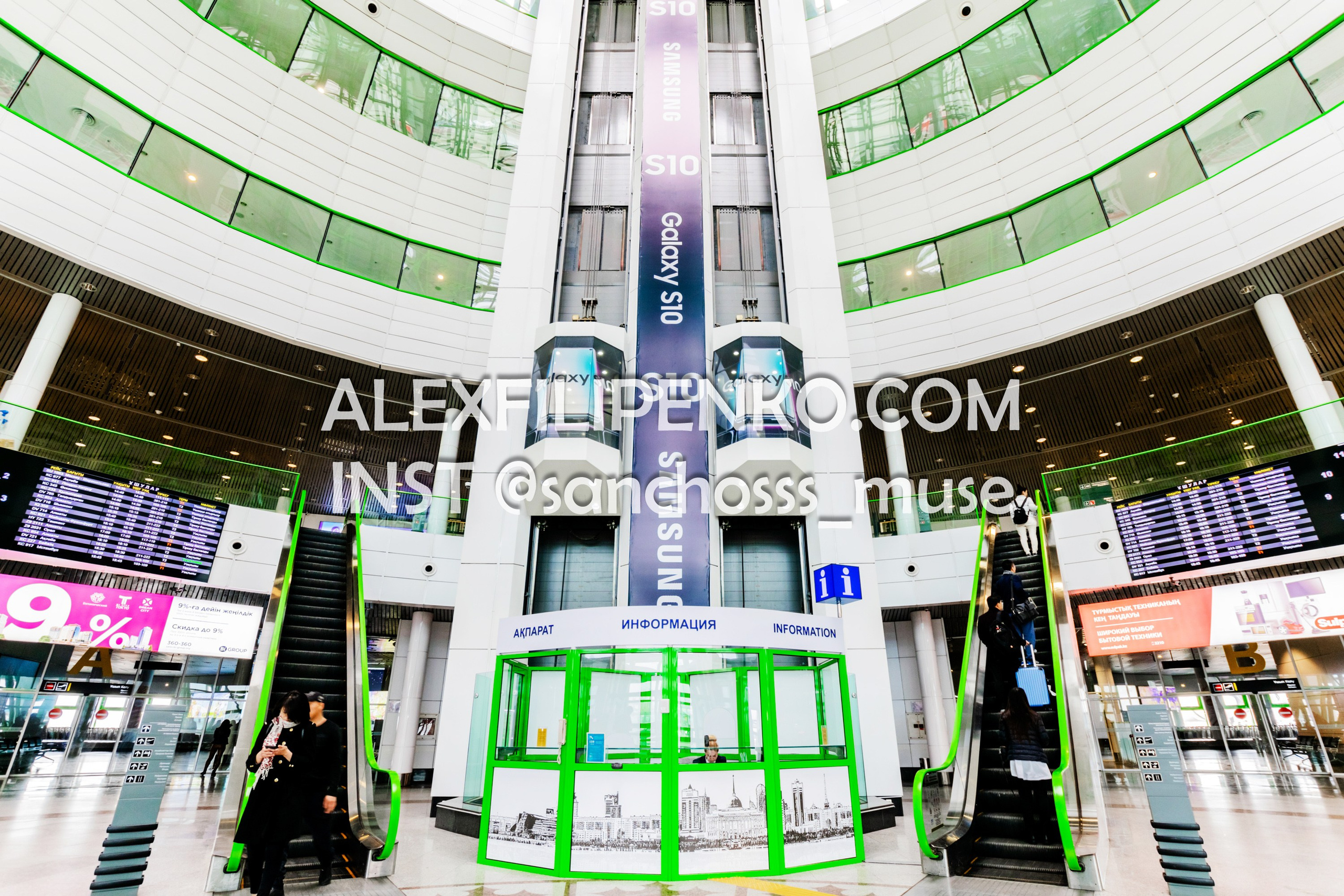 Фотосъемка для рекламного оператора MYD Production в Аэропорту Астаны. Фотограф интерьера недвижимости и архитектуры в Астане