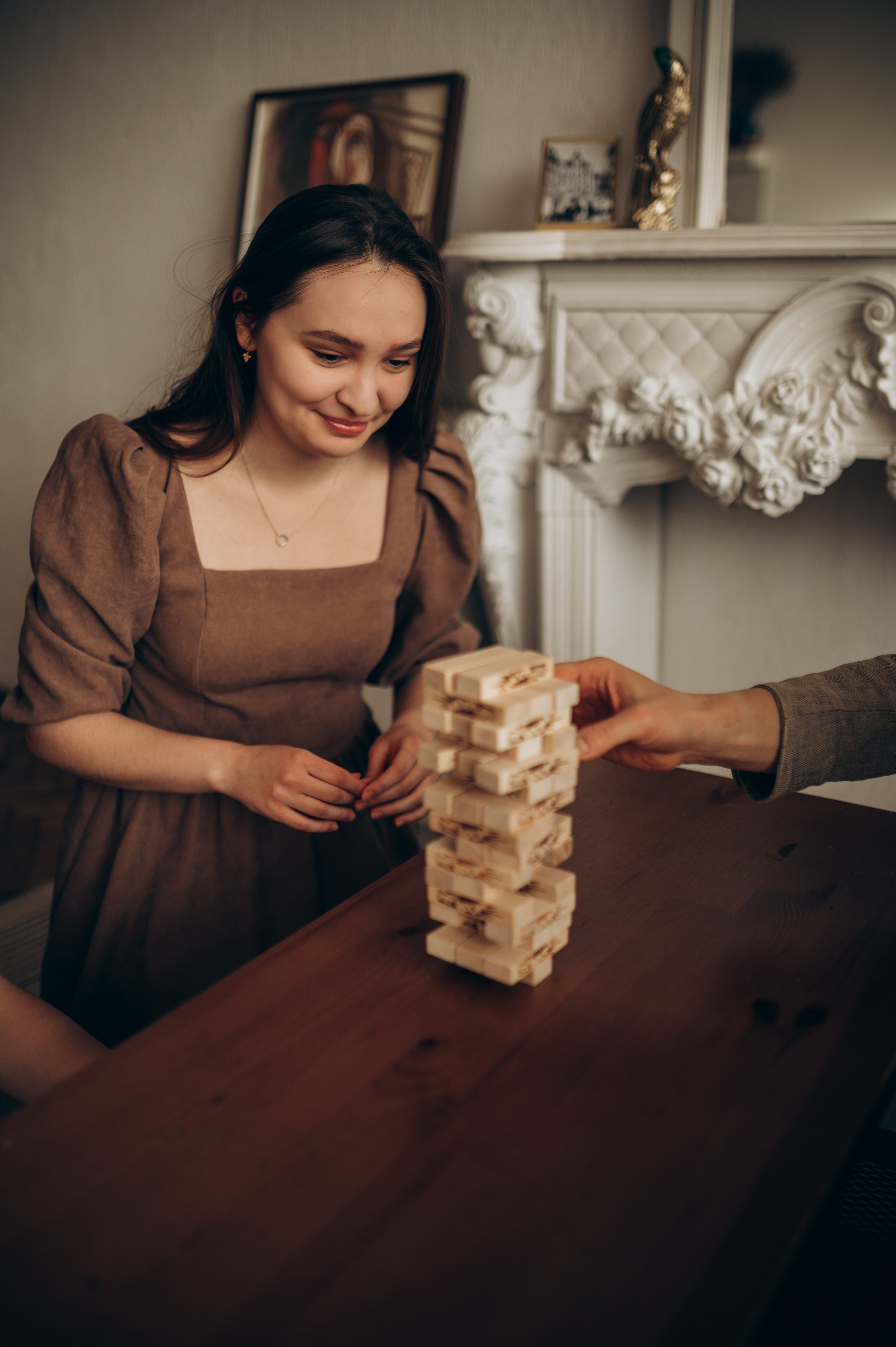 Уютная семейная съёмка в студии. Семейный фотограф в Домодедово и Москве Елена Пичугина