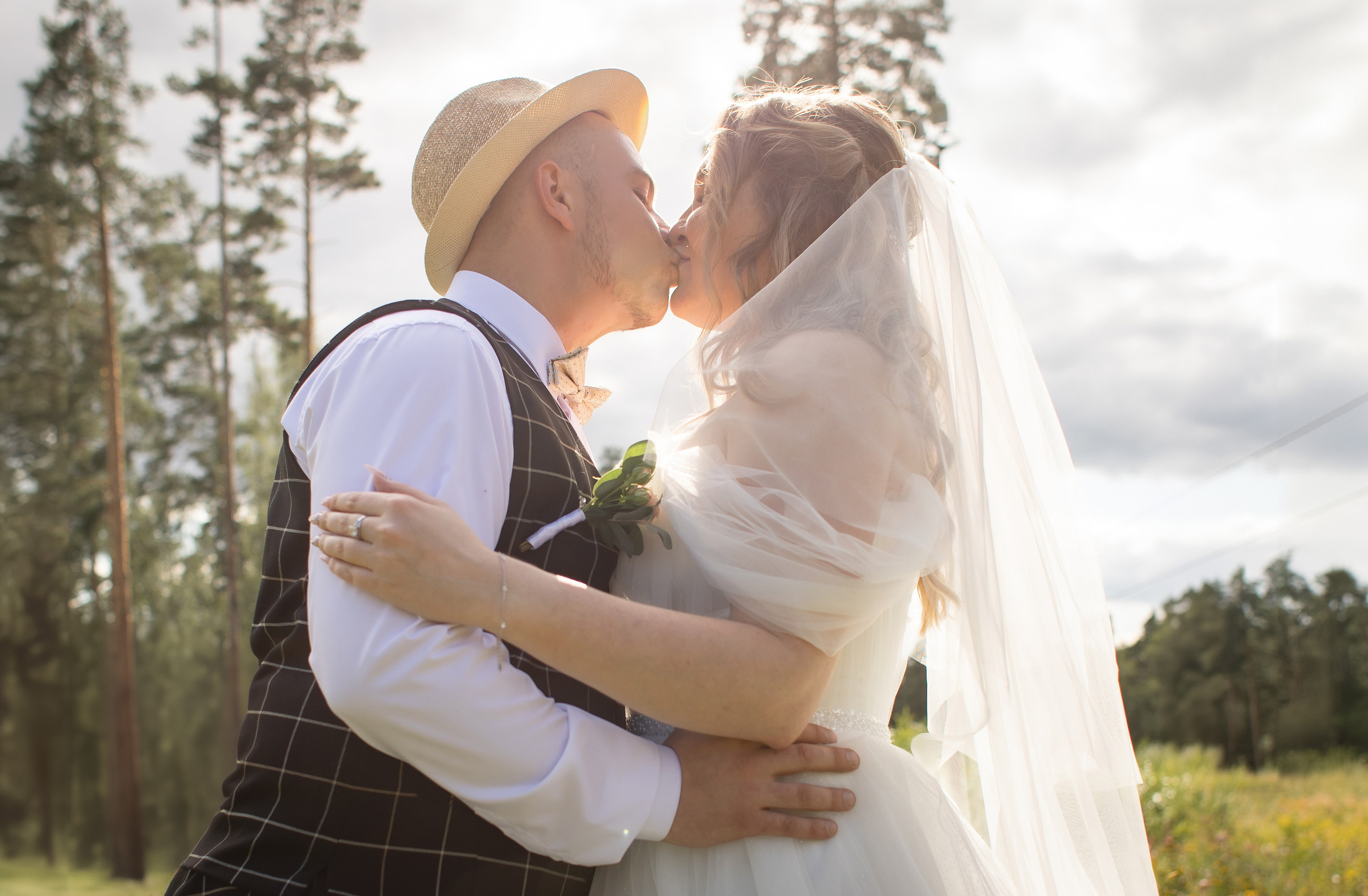 Свадебная фотосессия за городом. Фотограф Татьяна Орлова