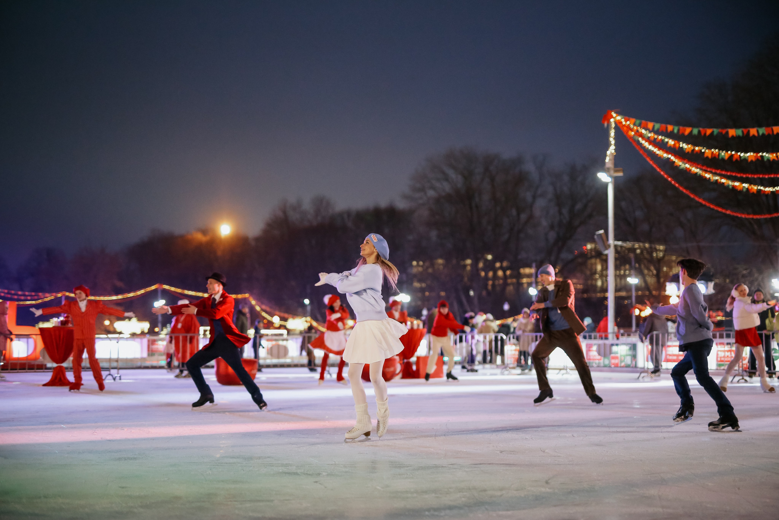 Ледовое шоу Парк Культуры проект Московское Чаепитие. Фотограф и видеограф Анна Домашенко