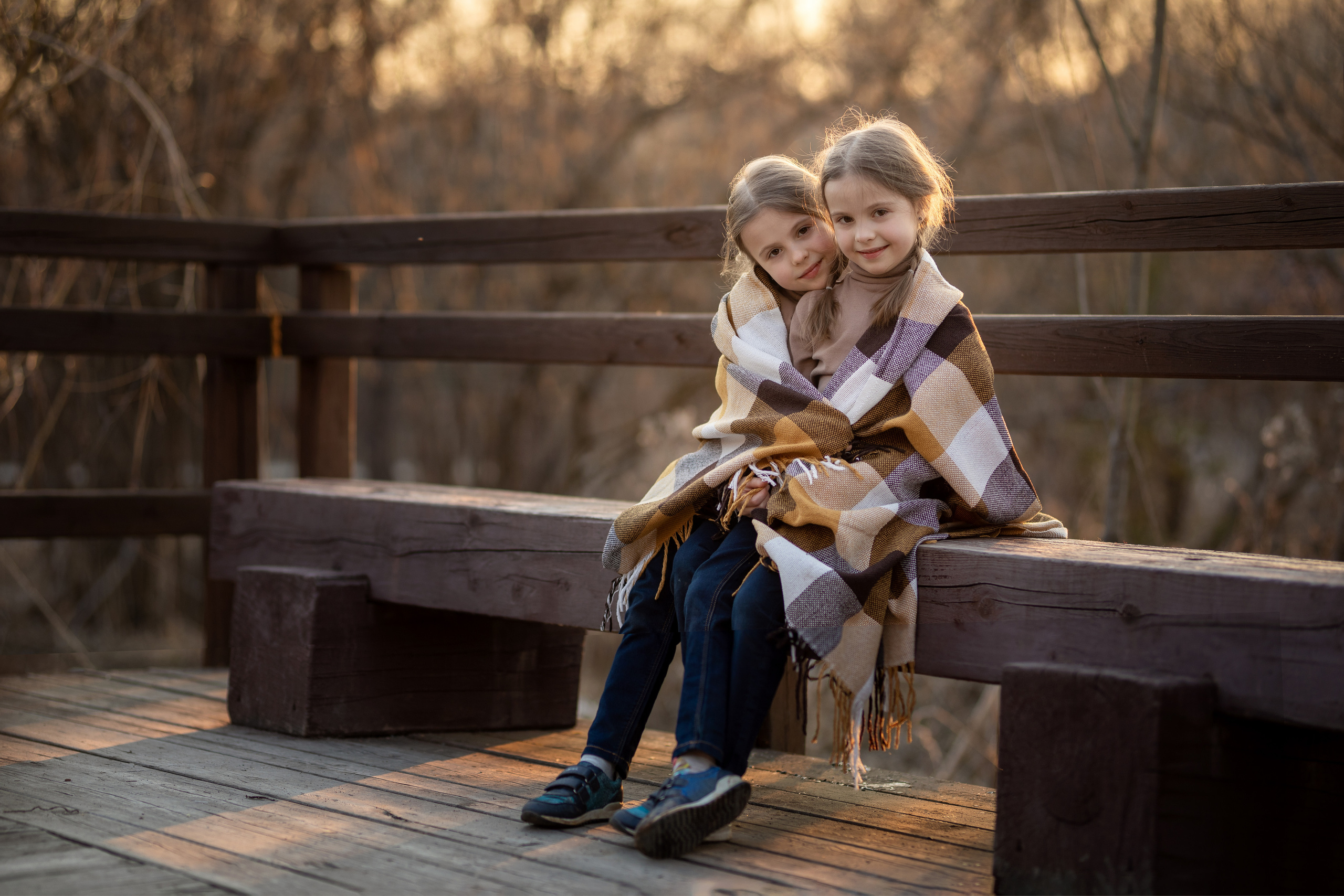 Настя и Вика. Фотопрогулка. Детский и семейный фотограф в Москве Перфилова Анна