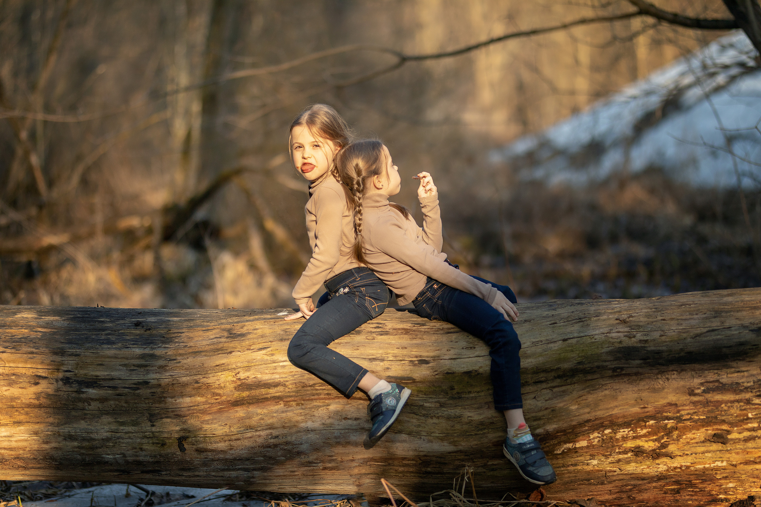 Настя и Вика. Фотопрогулка. Детский и семейный фотограф в Москве Перфилова Анна