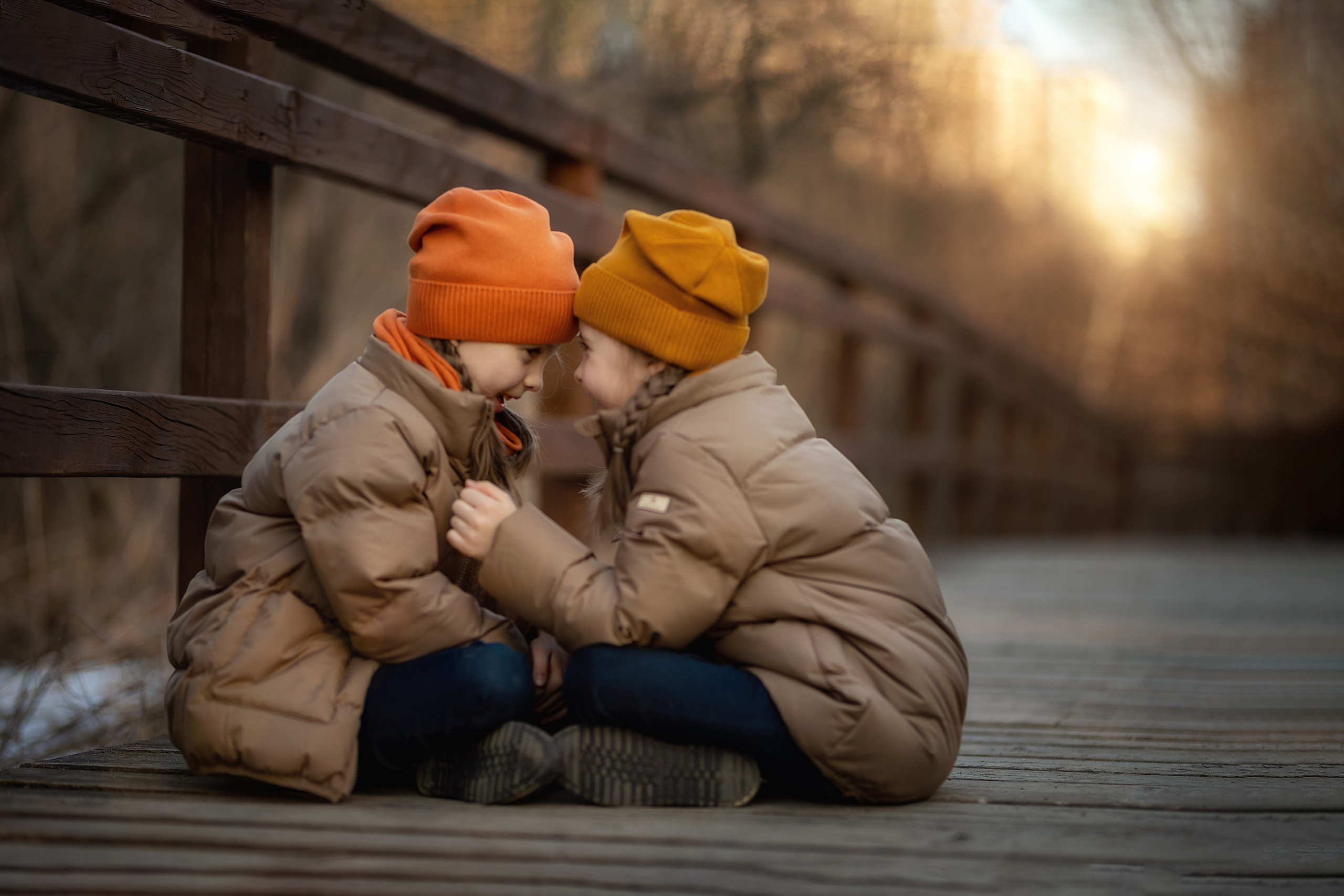 Настя и Вика. Фотопрогулка. Детский и семейный фотограф в Москве Перфилова Анна