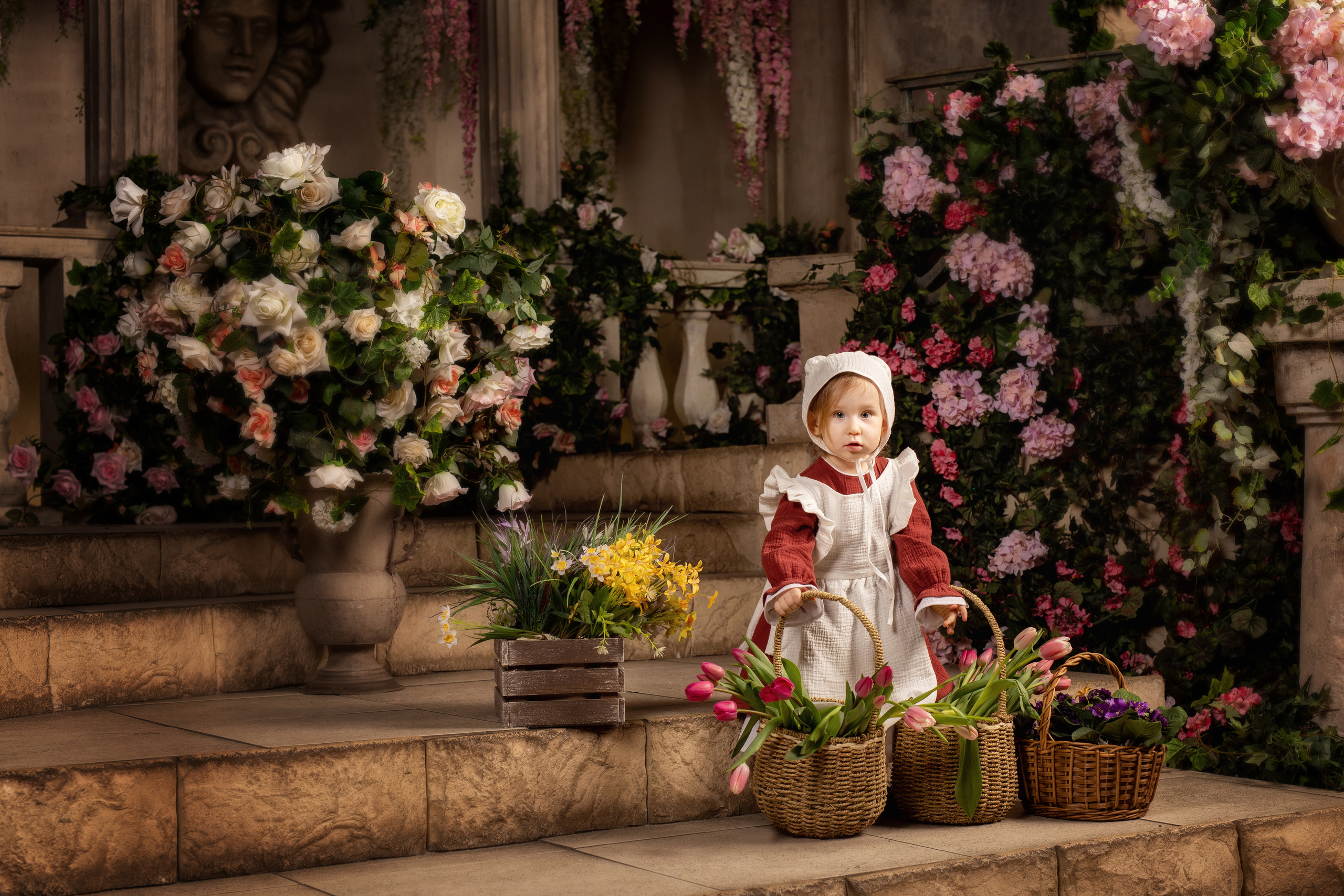 Анечка. Фотопроект Садовница. Детский и семейный фотограф в Москве Перфилова Анна