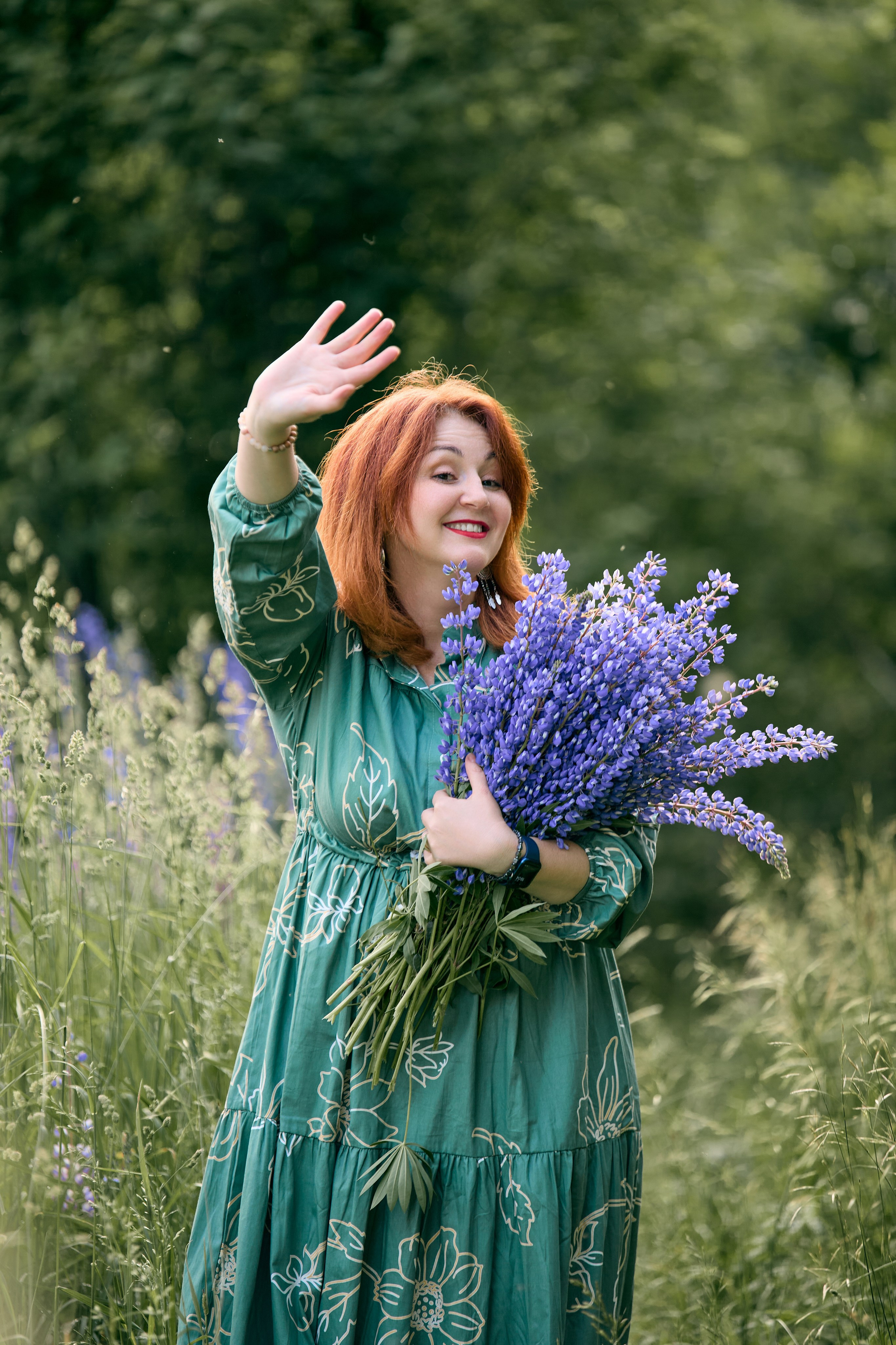 Фотосессия в роще для группы девушек. Фотограф в Дивеево