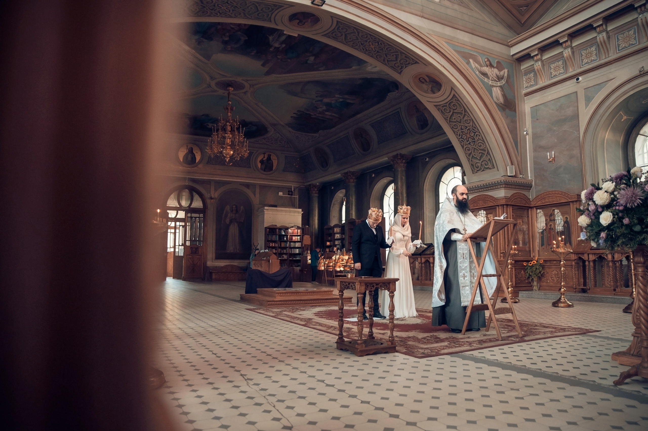 Таинство Венчания Христорождественский кафедральный собор. Семейный фотограф Олеся Батурина Рязань