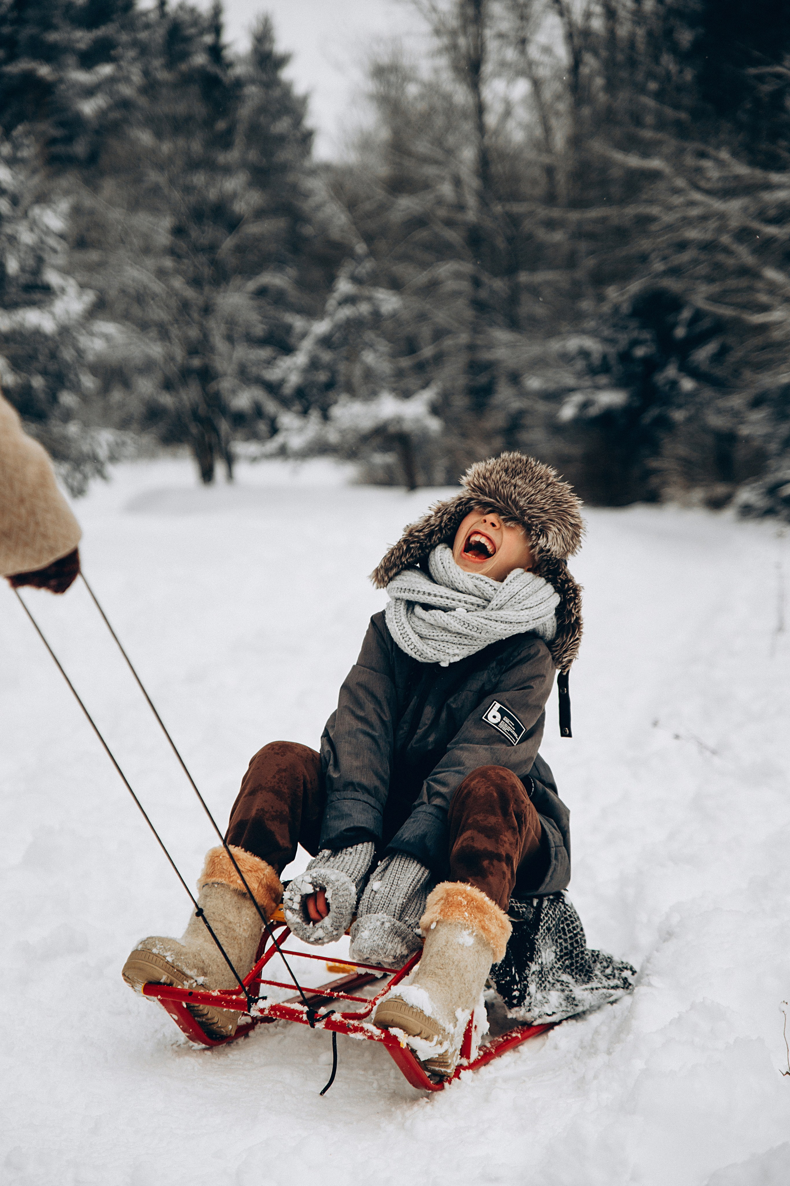 Зимние радости. Репортажный и детский фотограф в Минске