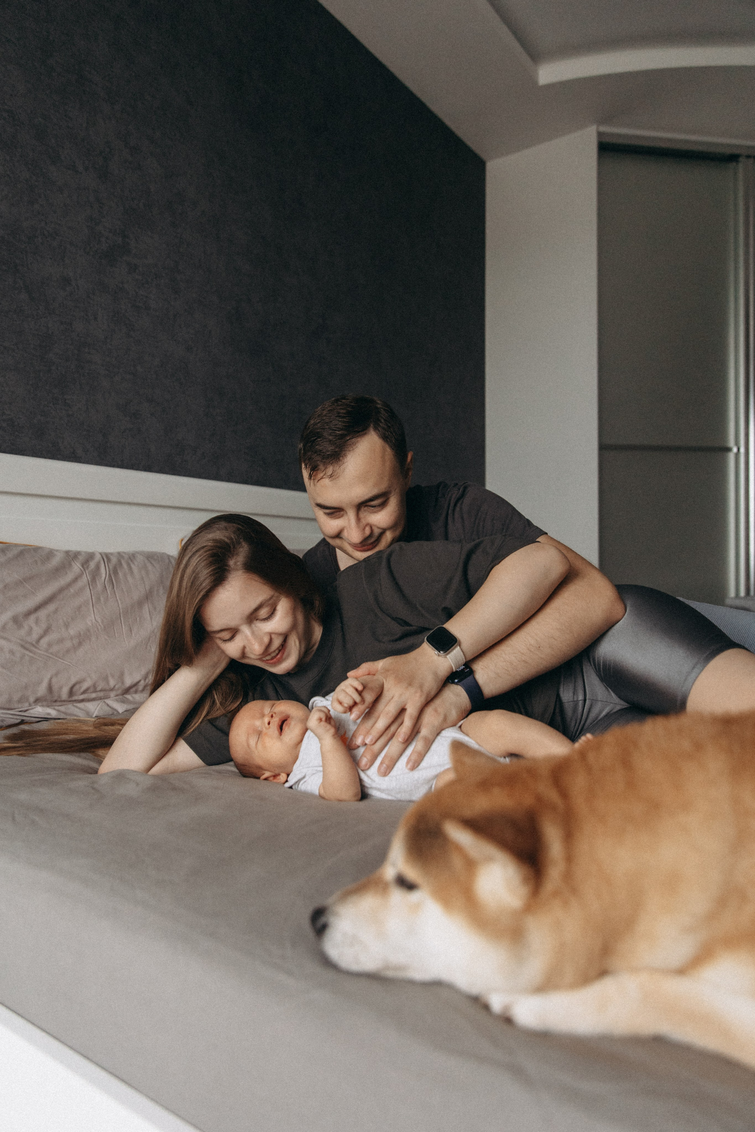 Виктория, Алексей и Андрюша. Семейный фотограф Земскова Евгения