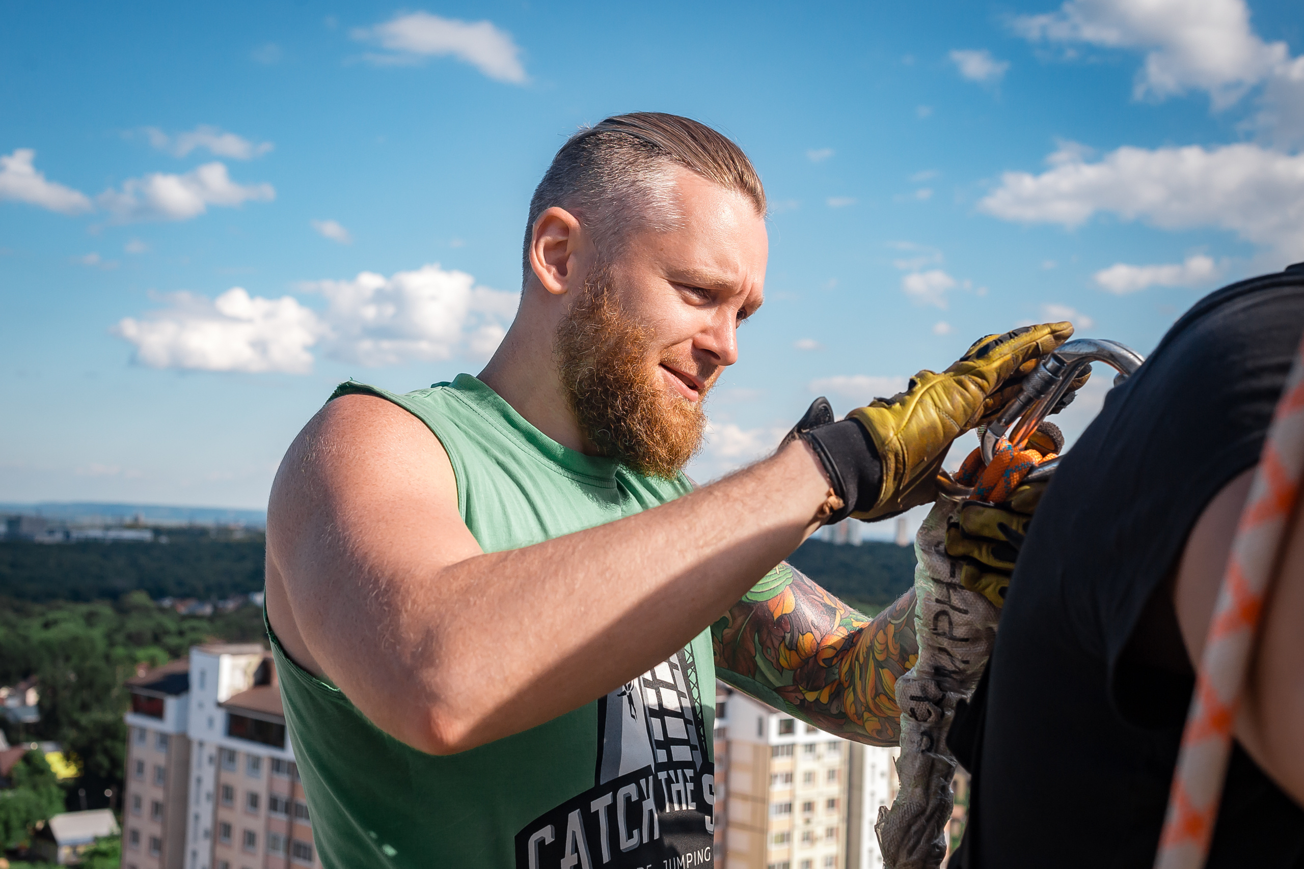 CATS Ropejumping Team — медик. Фотографиня Мария Дикова