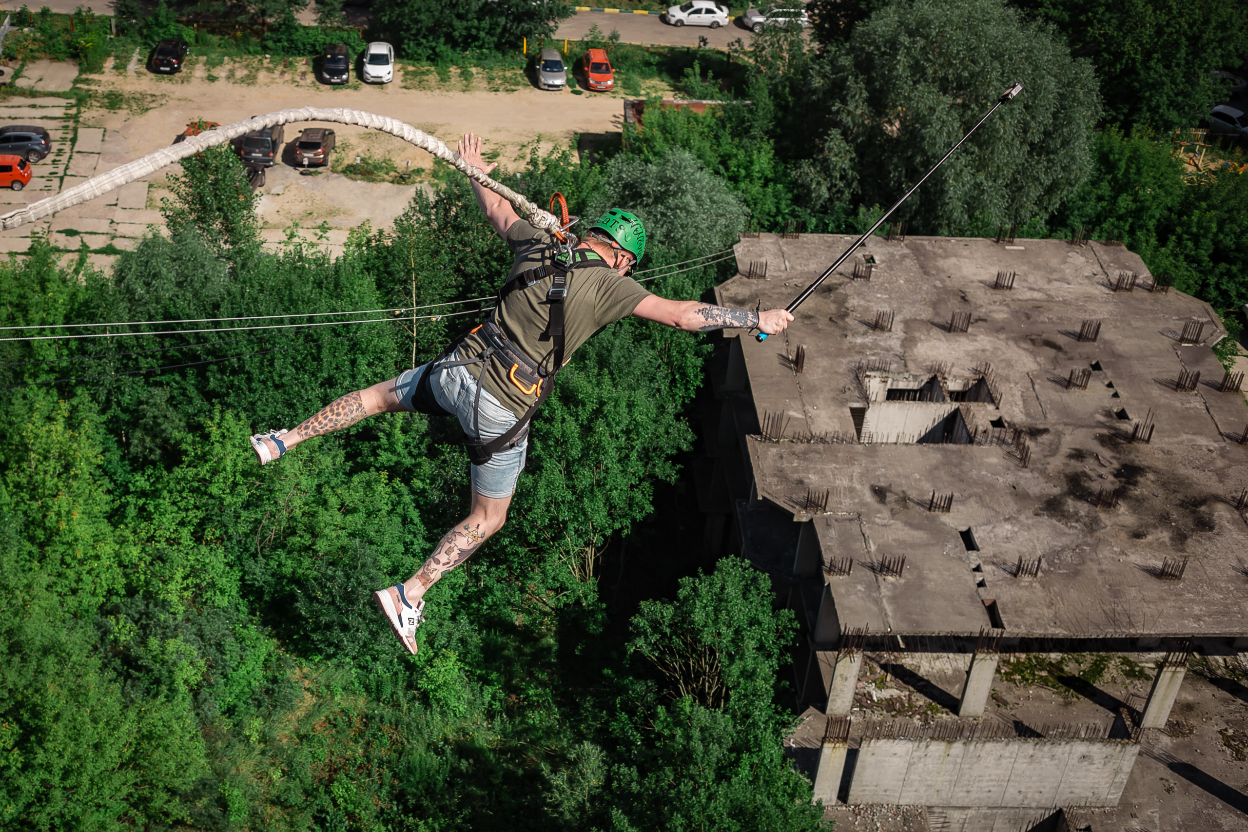 CATS Ropejumping Team — медик. Фотографиня Мария Дикова