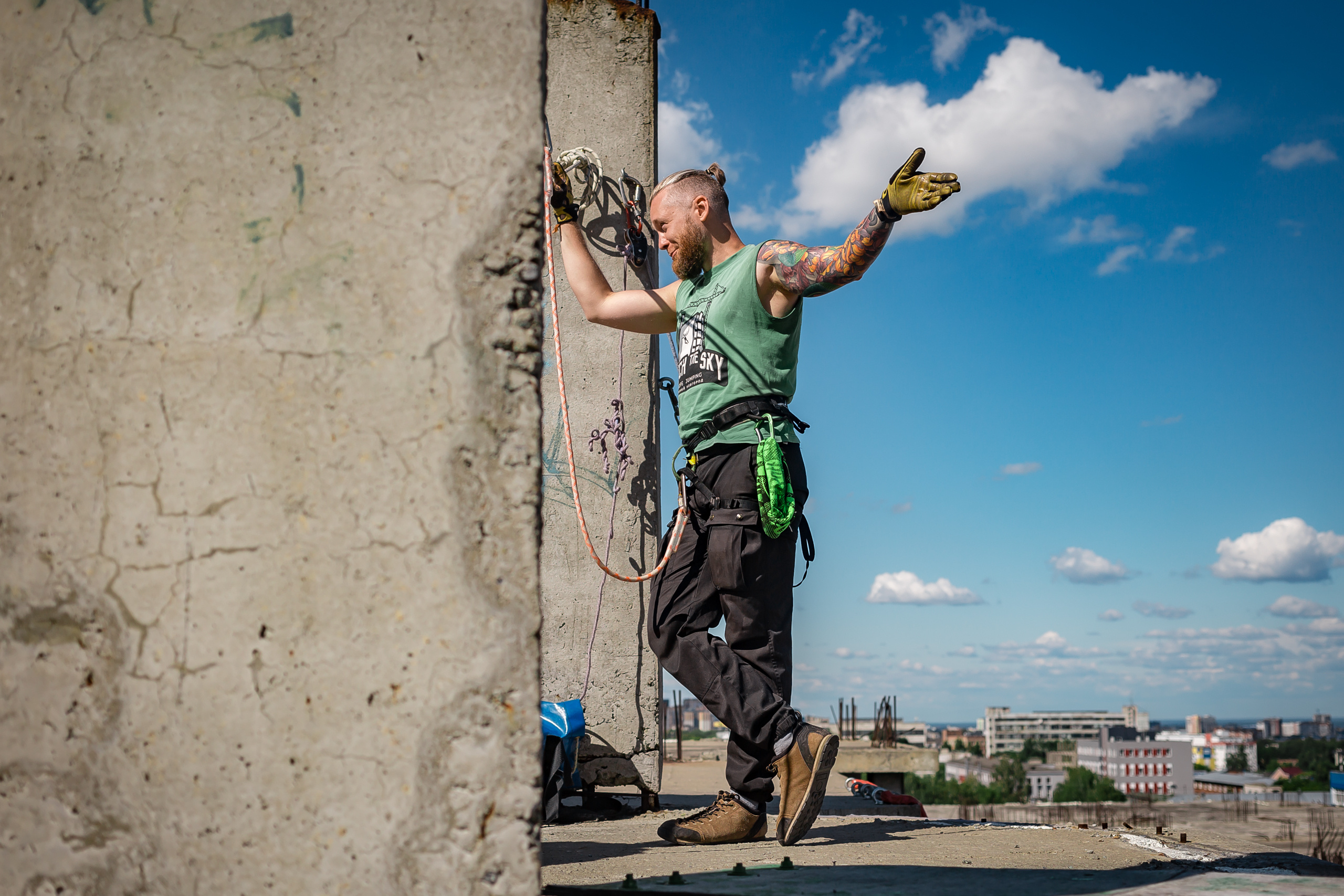 CATS Ropejumping Team — медик. Фотографиня Мария Дикова