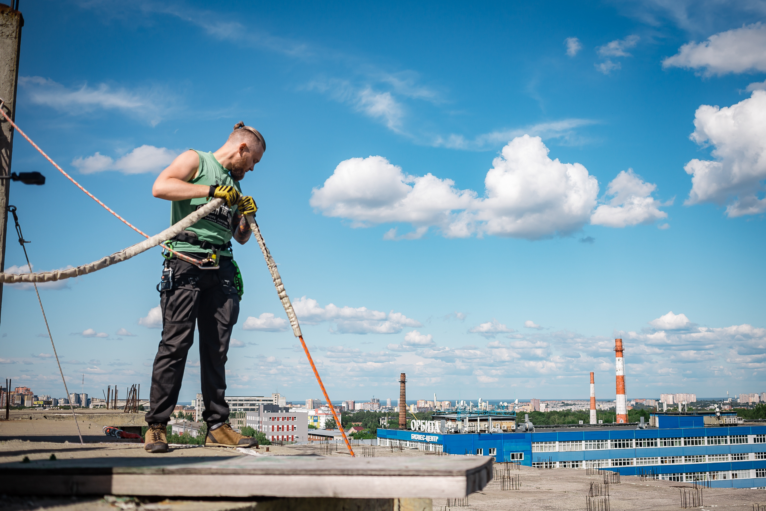 CATS Ropejumping Team — медик. Фотографиня Мария Дикова