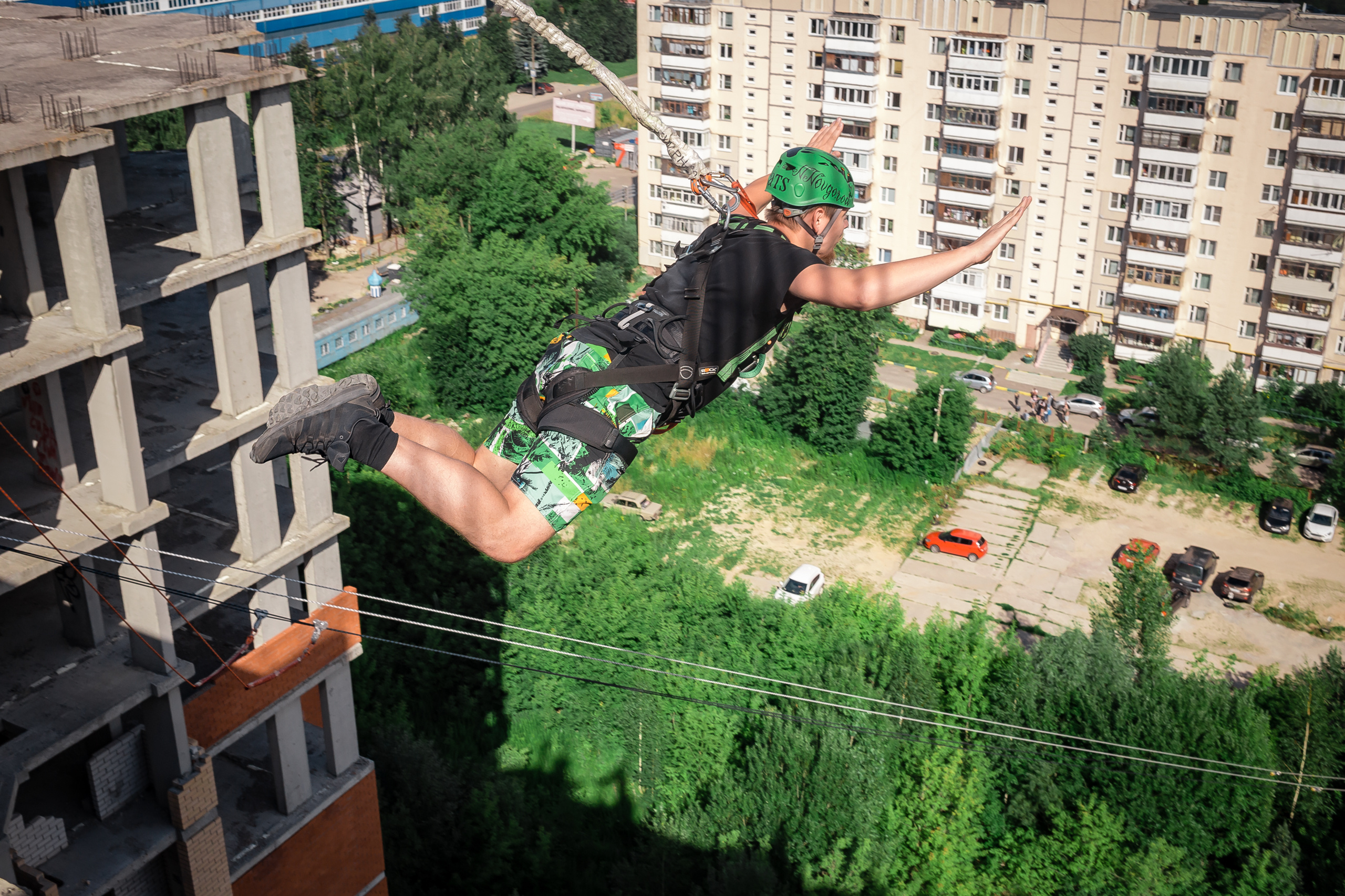 CATS Ropejumping Team — медик. Фотографиня Мария Дикова