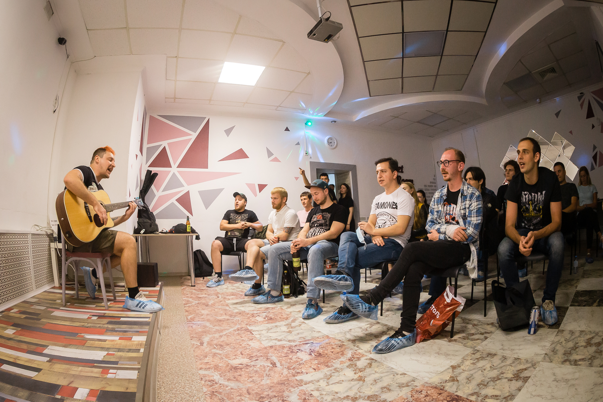 Квартирник Димы Сокола. Фотографиня Мария Дикова