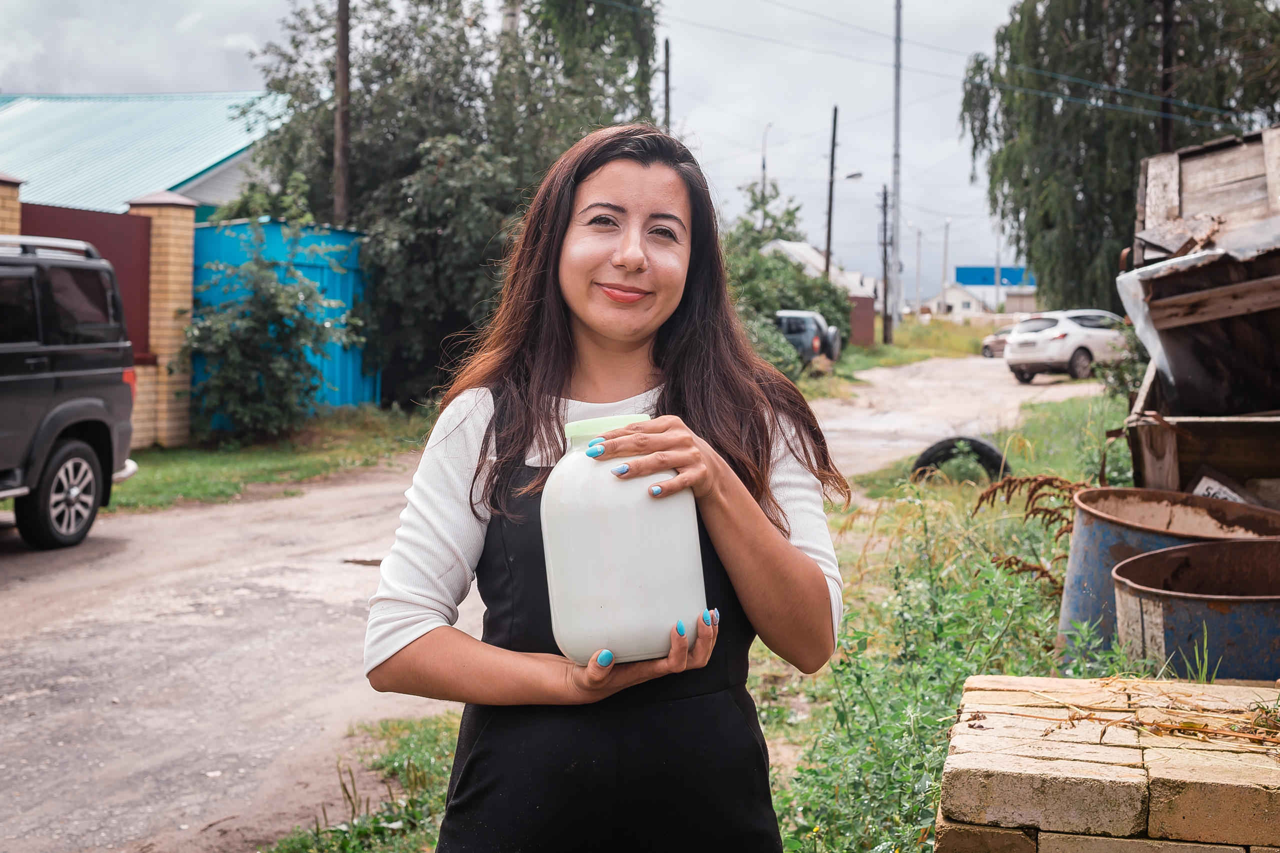 Проект «Вместе с мамой» — корова Аннушка. Фотографиня Мария Дикова
