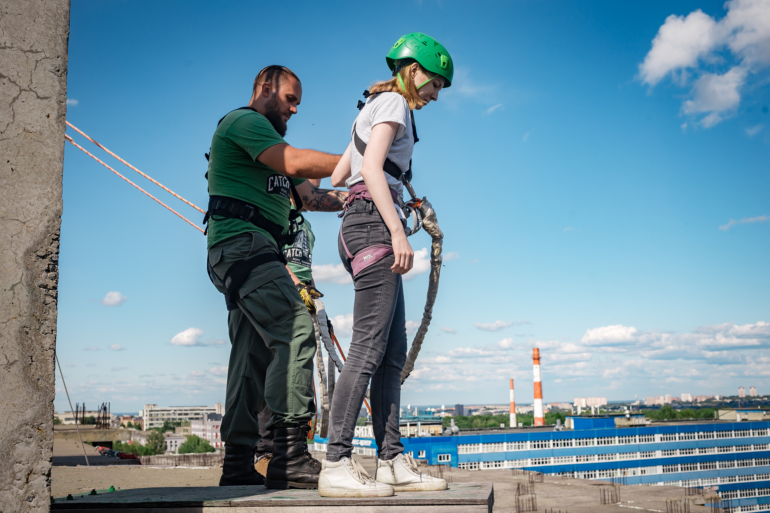CATS Ropejumping Team — медик. Фотографиня Мария Дикова
