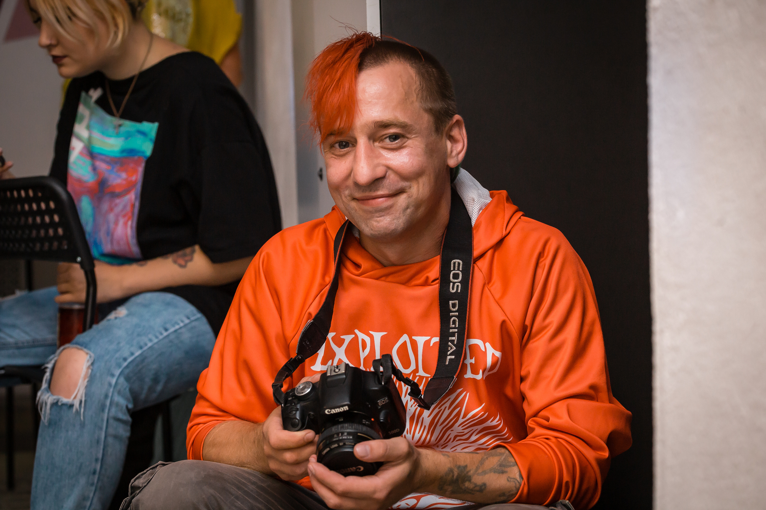 Квартирник Димы Сокола. Фотографиня Мария Дикова