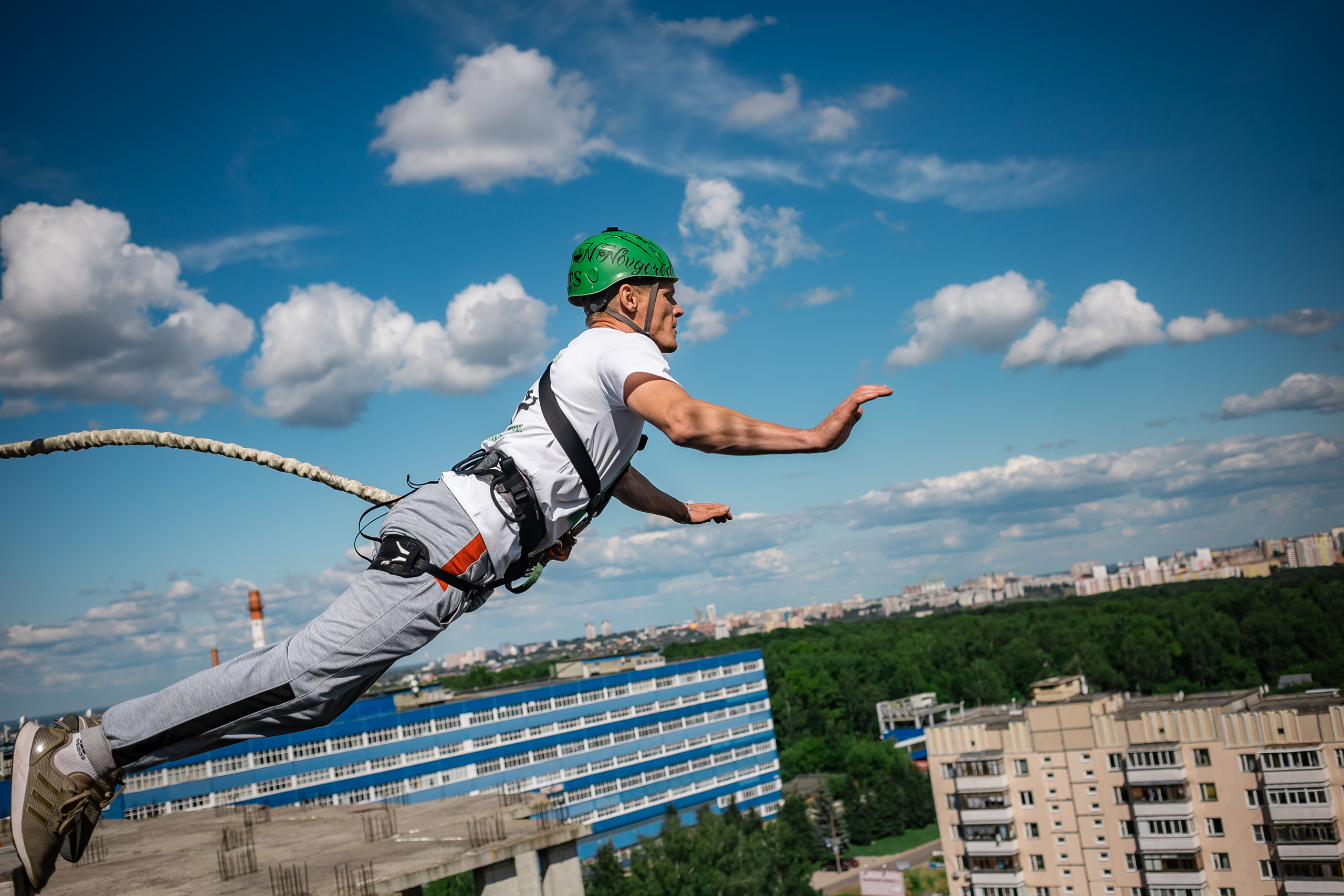 CATS Ropejumping Team — медик. Фотографиня Мария Дикова