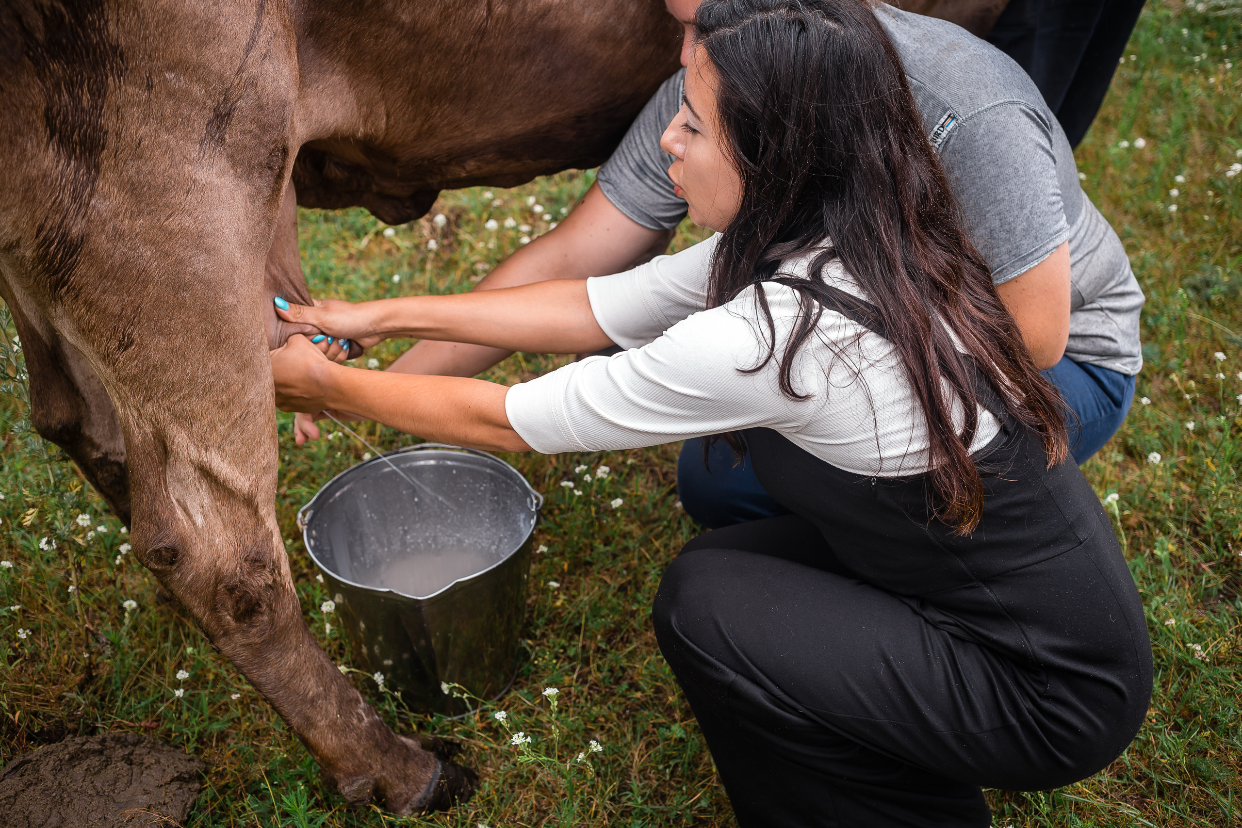 Проект «Вместе с мамой» — корова Аннушка. Фотографиня Мария Дикова