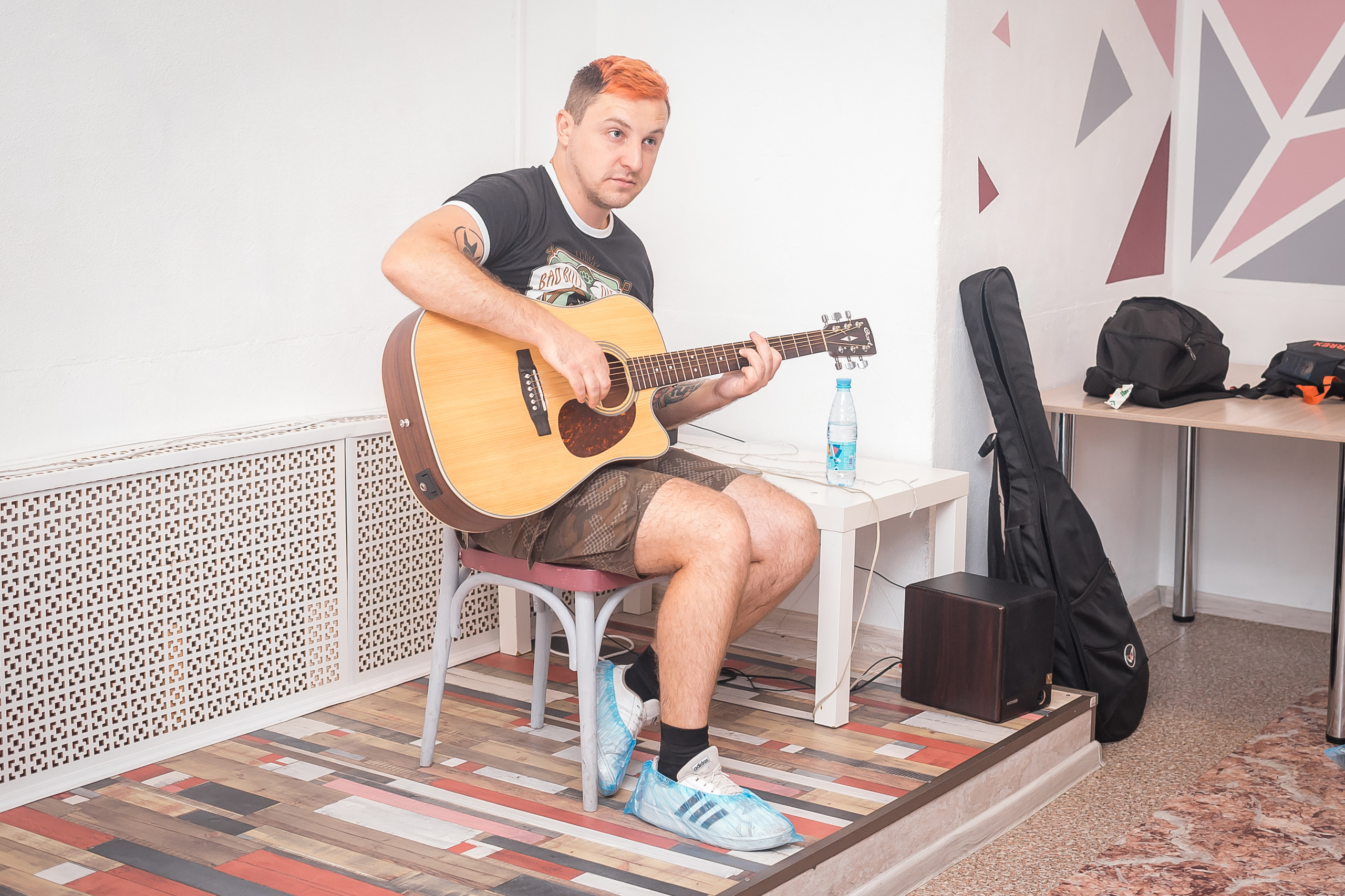 Квартирник Димы Сокола. Фотографиня Мария Дикова