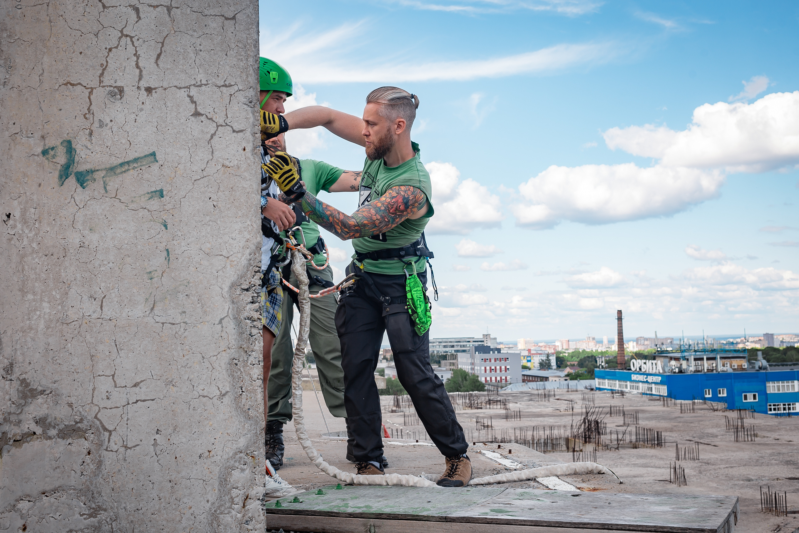 CATS Ropejumping Team — медик. Фотографиня Мария Дикова