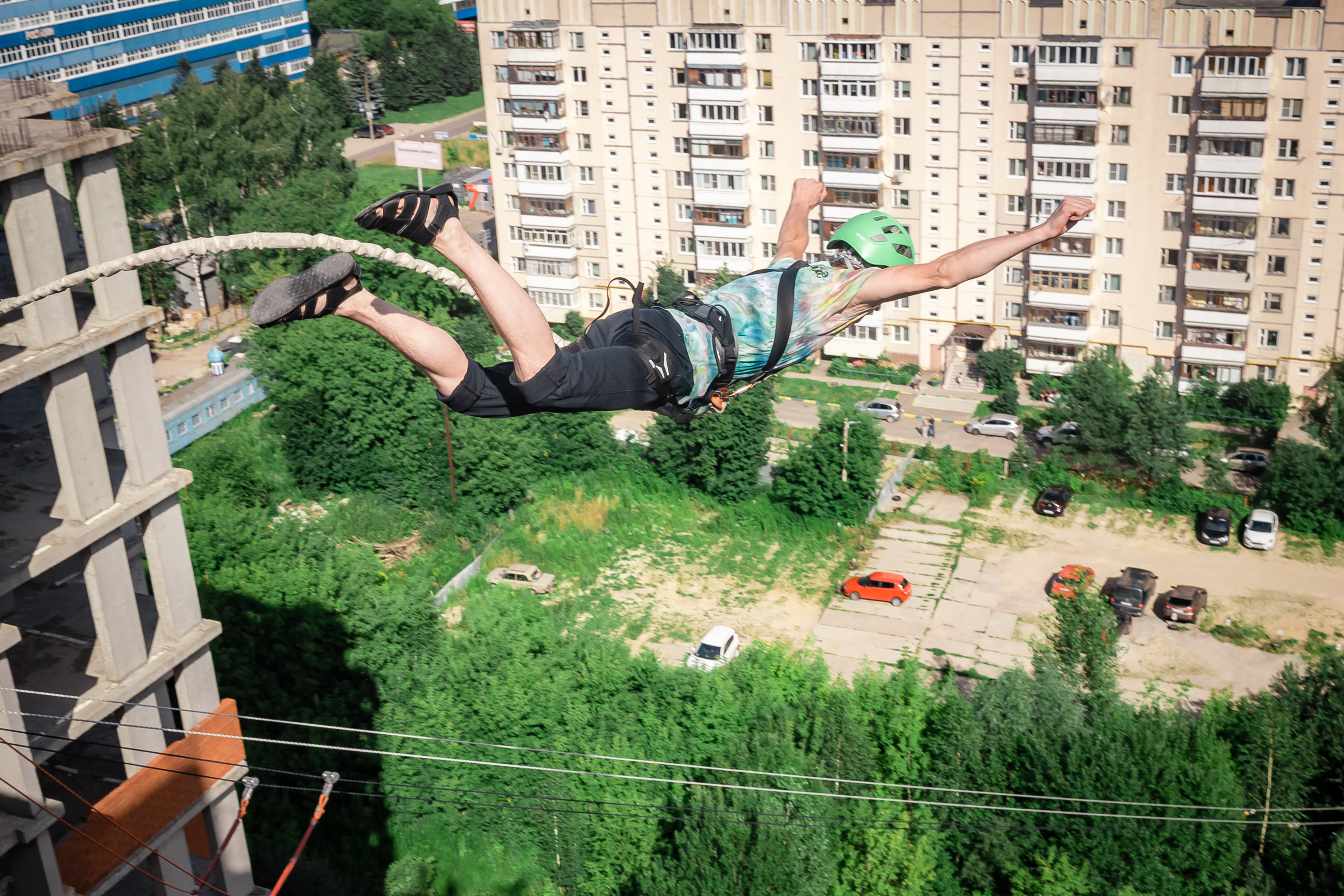 CATS Ropejumping Team — медик. Фотографиня Мария Дикова