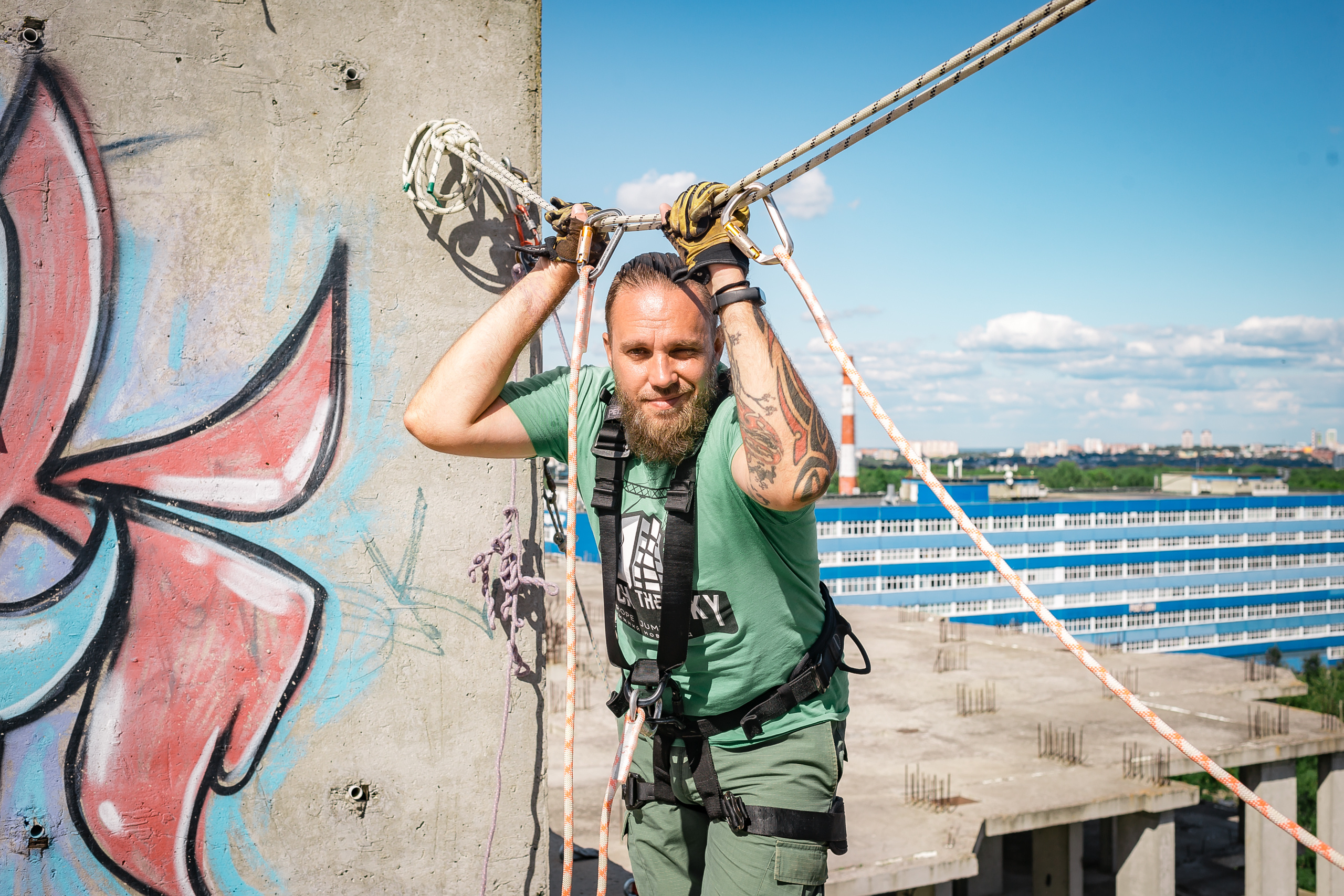 CATS Ropejumping Team — медик. Фотографиня Мария Дикова