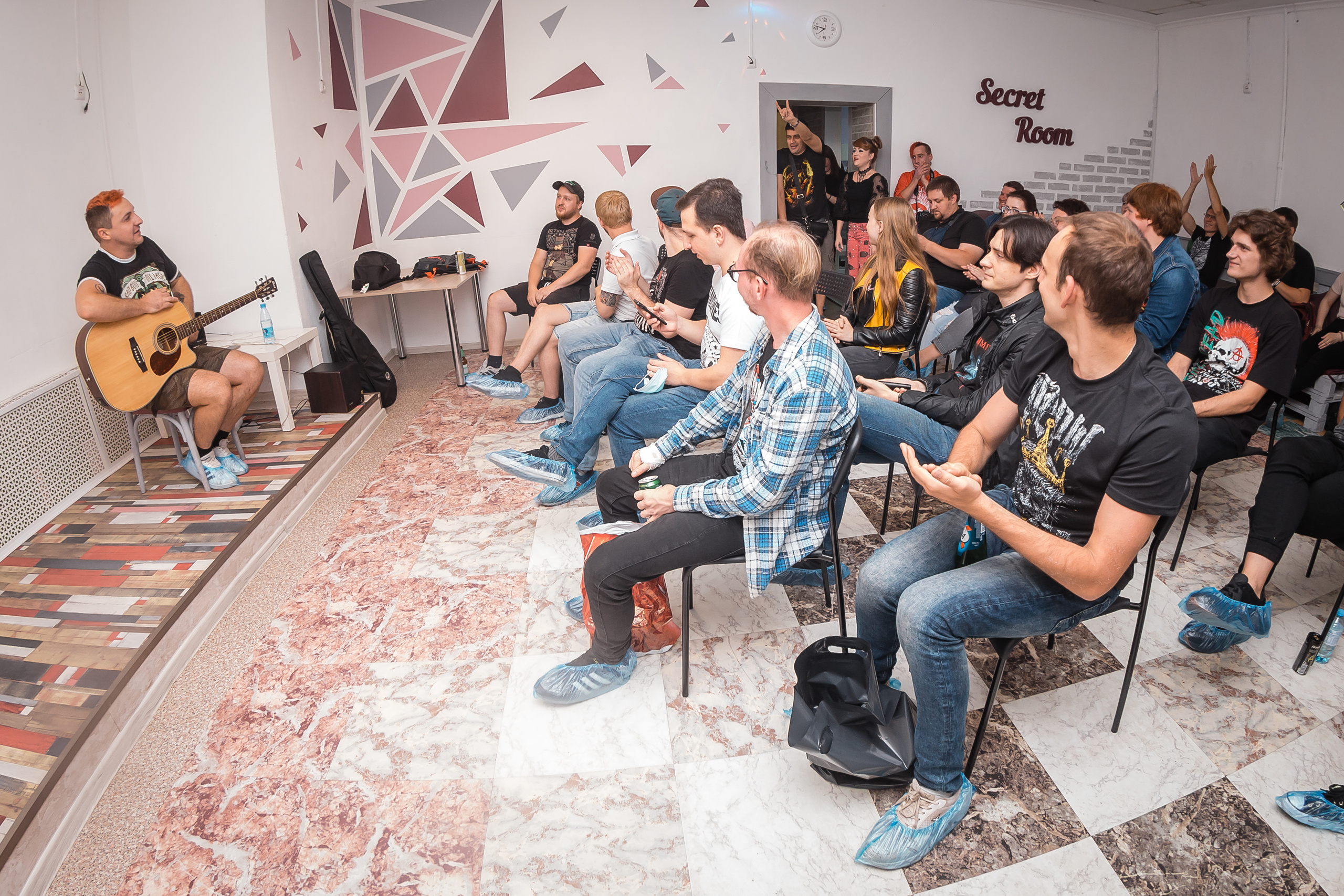 Квартирник Димы Сокола. Фотографиня Мария Дикова