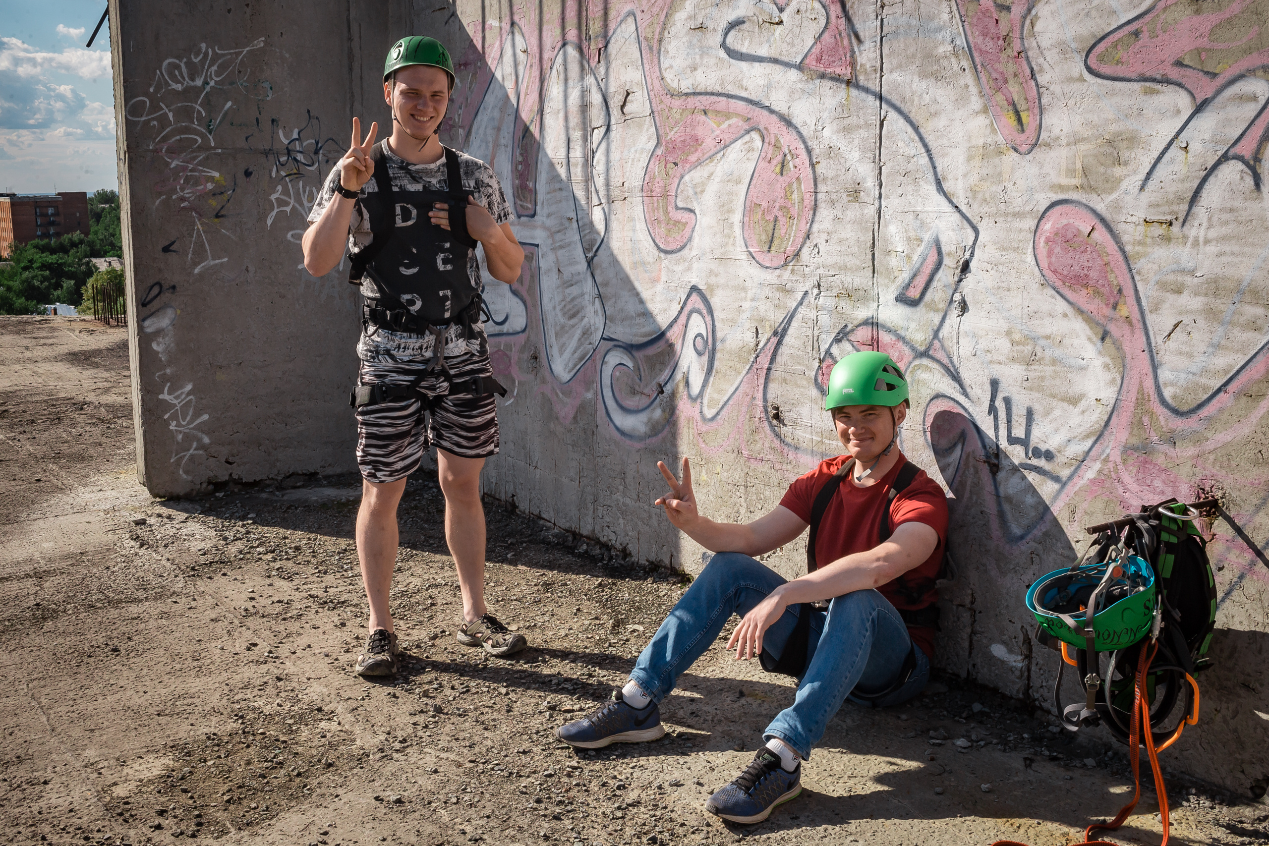 CATS Ropejumping Team — медик. Фотографиня Мария Дикова