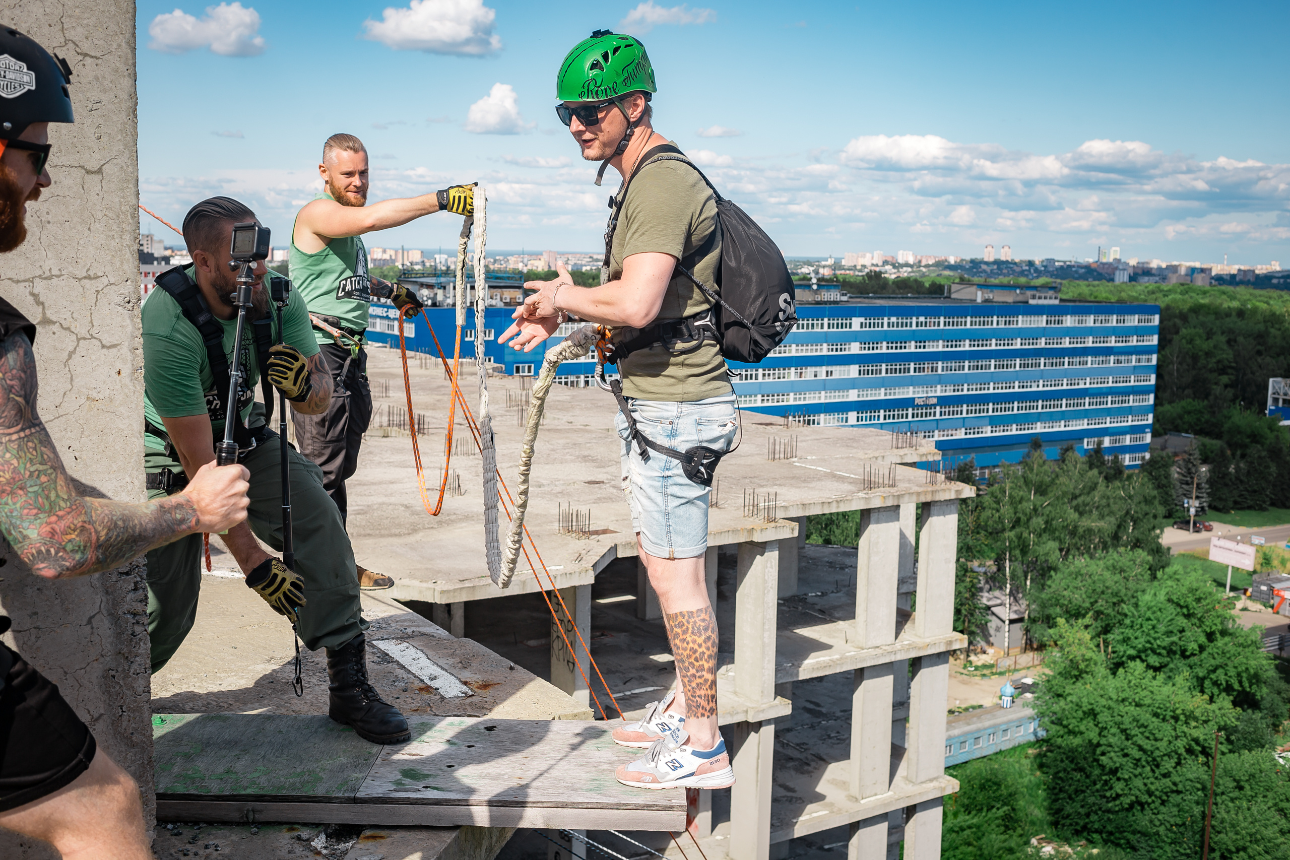 CATS Ropejumping Team — медик. Фотографиня Мария Дикова