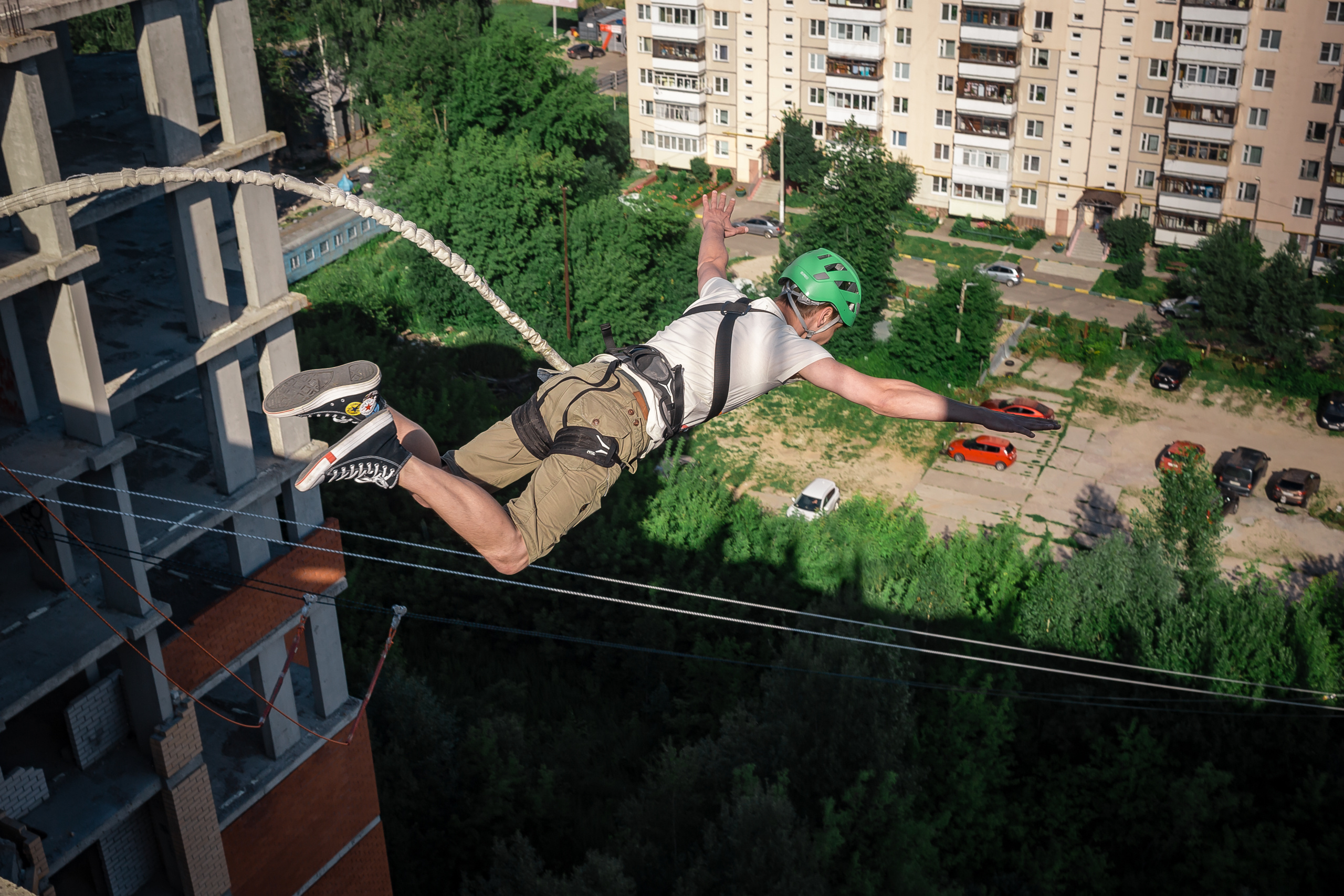 CATS Ropejumping Team — медик. Фотографиня Мария Дикова