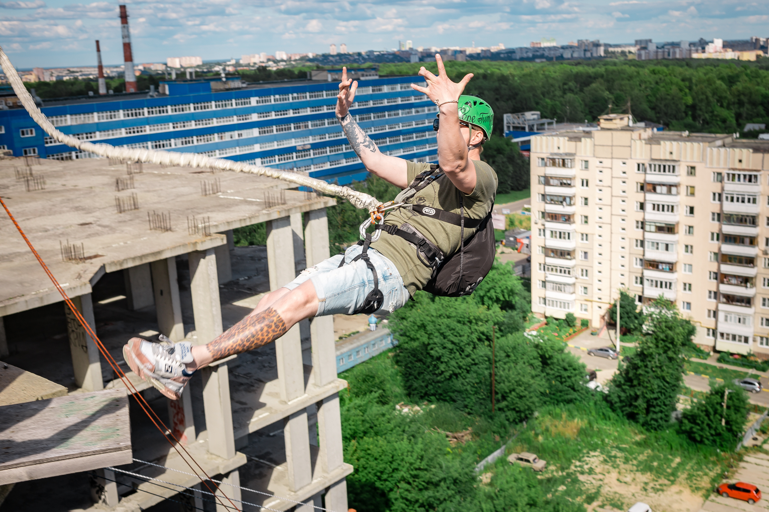 CATS Ropejumping Team — медик. Фотографиня Мария Дикова