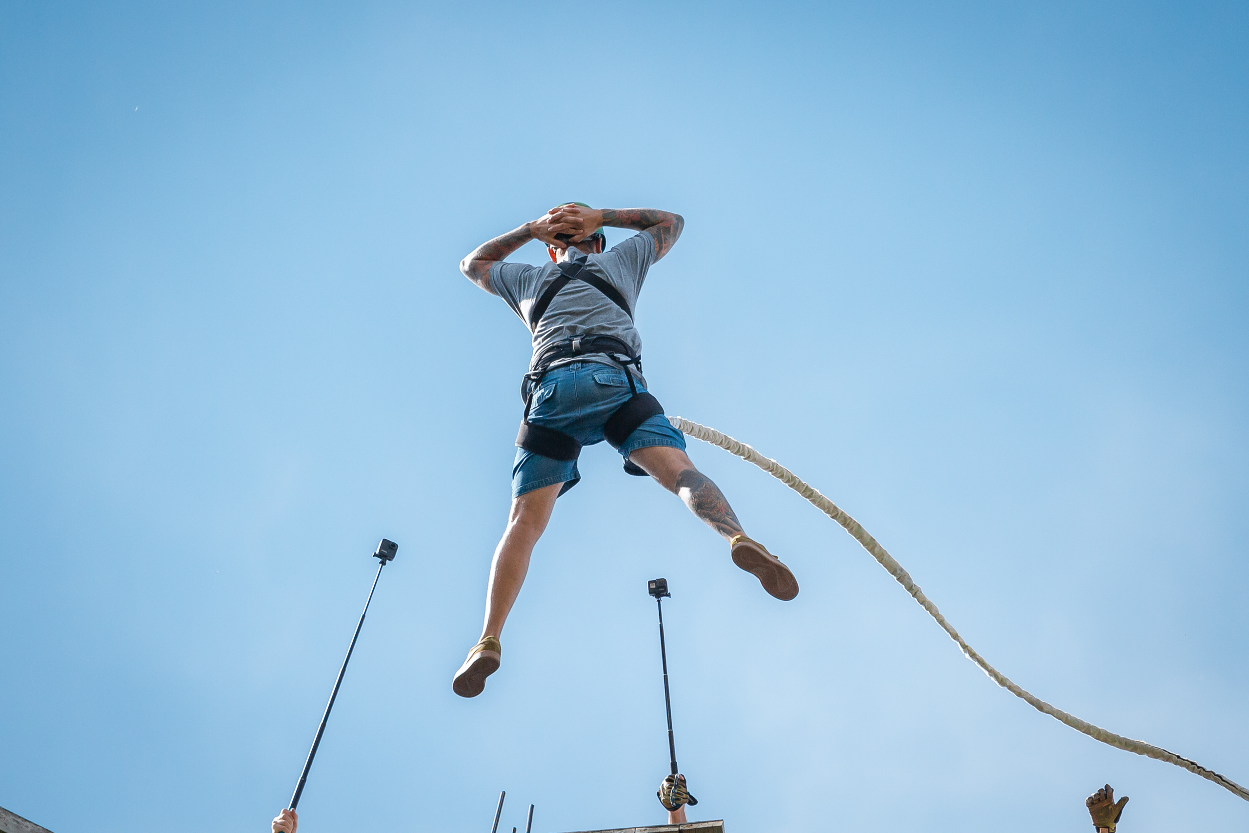CATS Ropejumping Team — медик. Фотографиня Мария Дикова