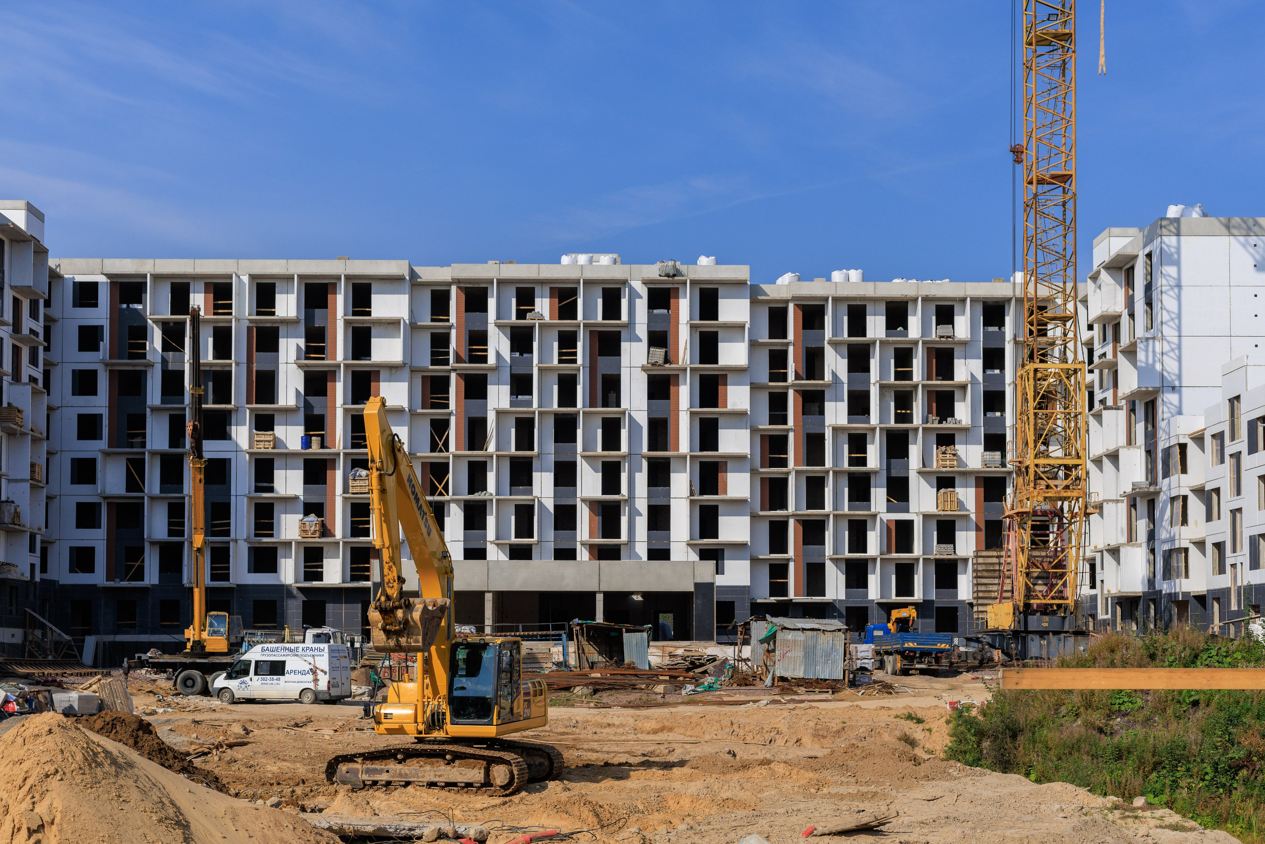 Архитектурная и репортажная фотосъёмка для застройщика