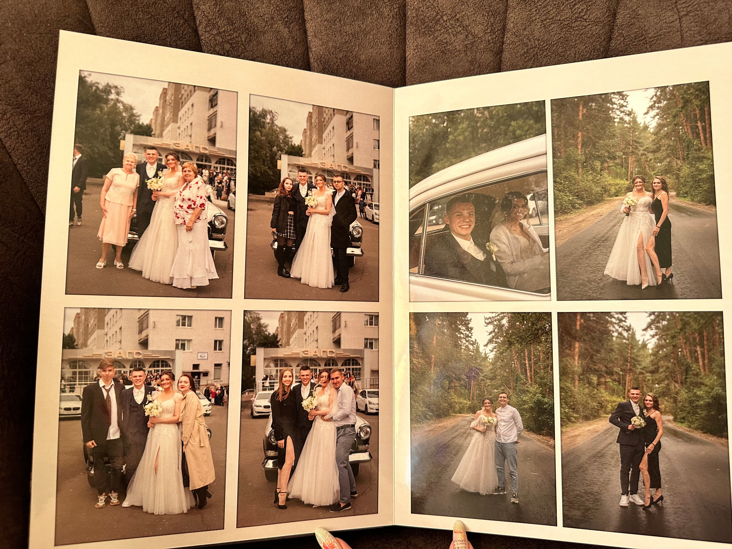 Свадебная книга 21*30. Фотограф г. Пенза — Светлана Зойкина