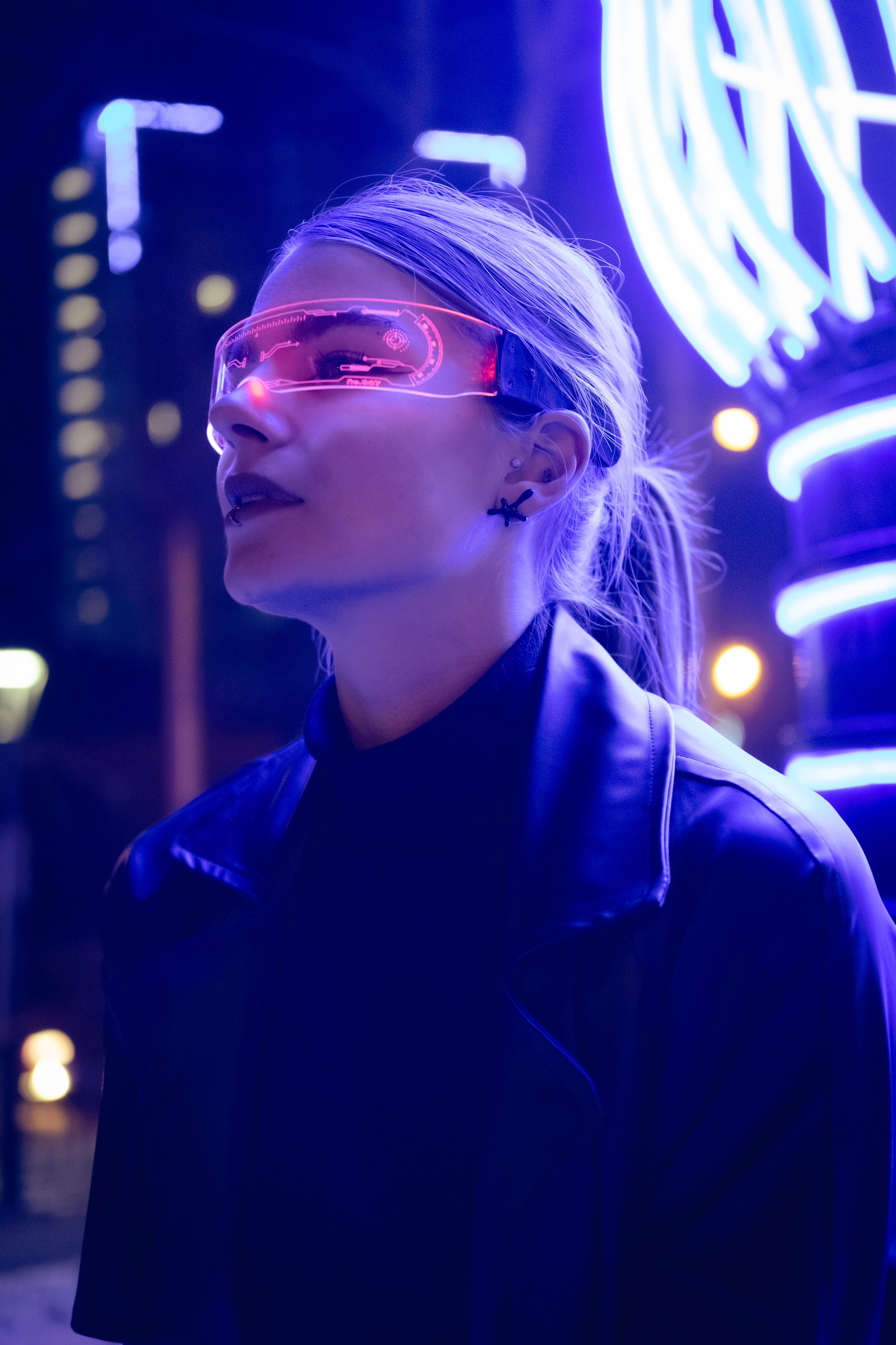 Аня в стиле матрица. Фотограф в Иркутске Анна Мирошникова