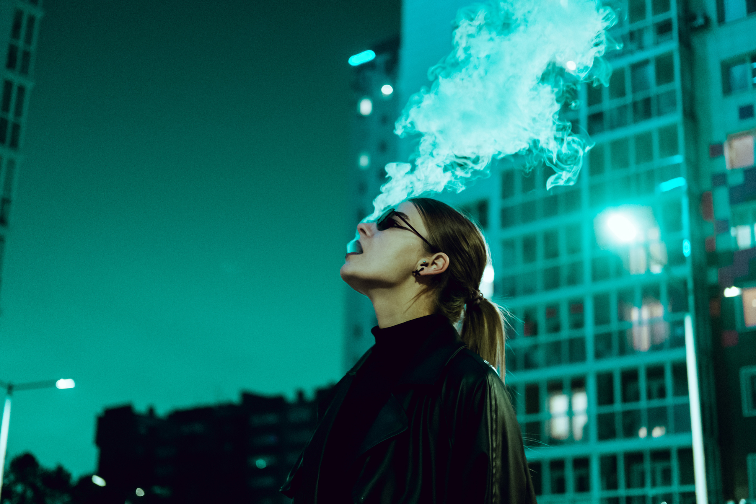 Аня в стиле матрица. Фотограф в Иркутске Анна Мирошникова