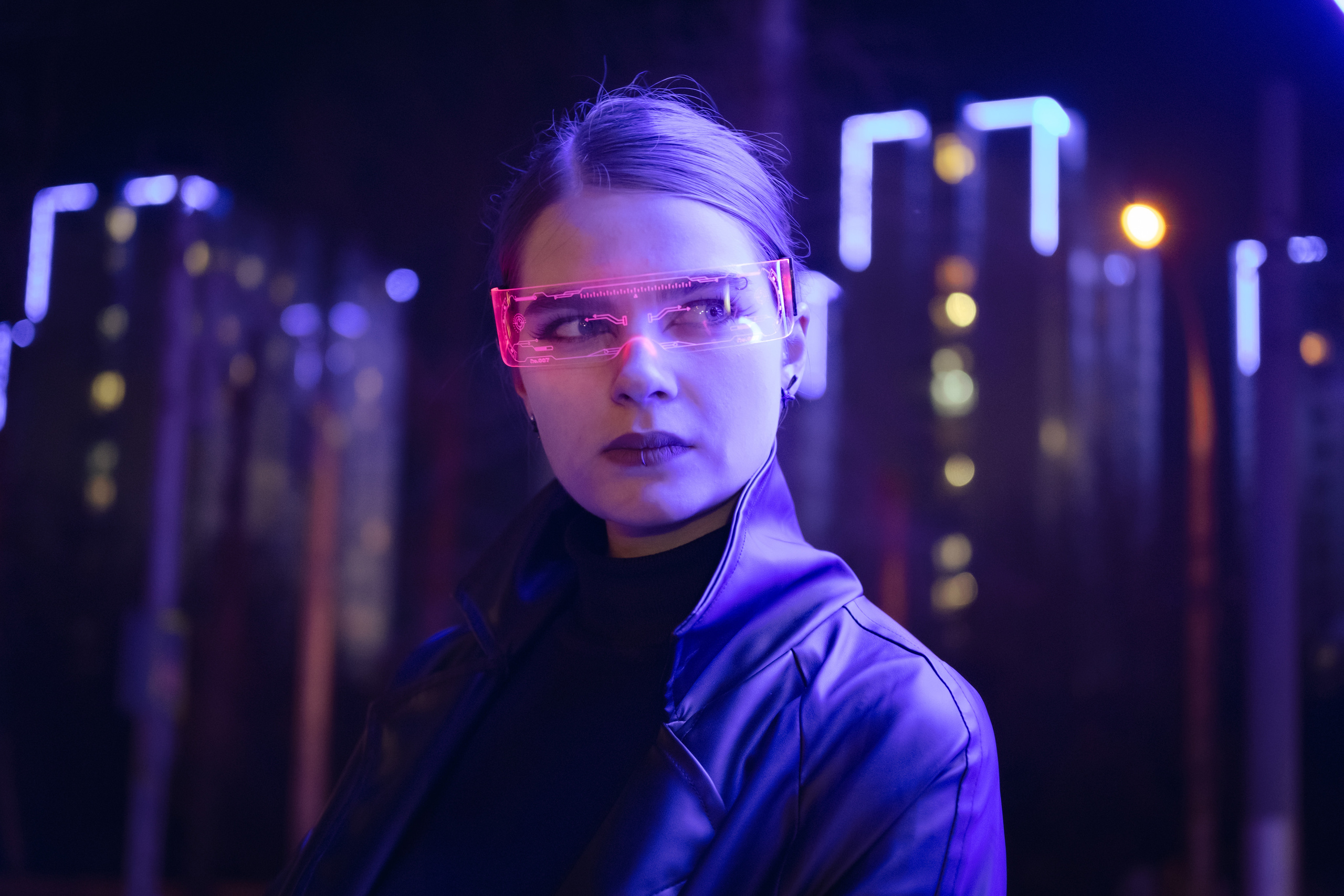 Аня в стиле матрица. Фотограф в Иркутске Анна Мирошникова